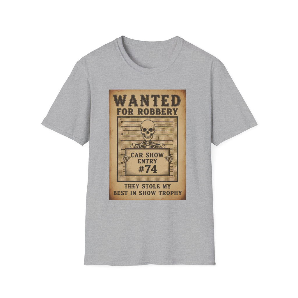 Wanted For Robbery T-Shirt