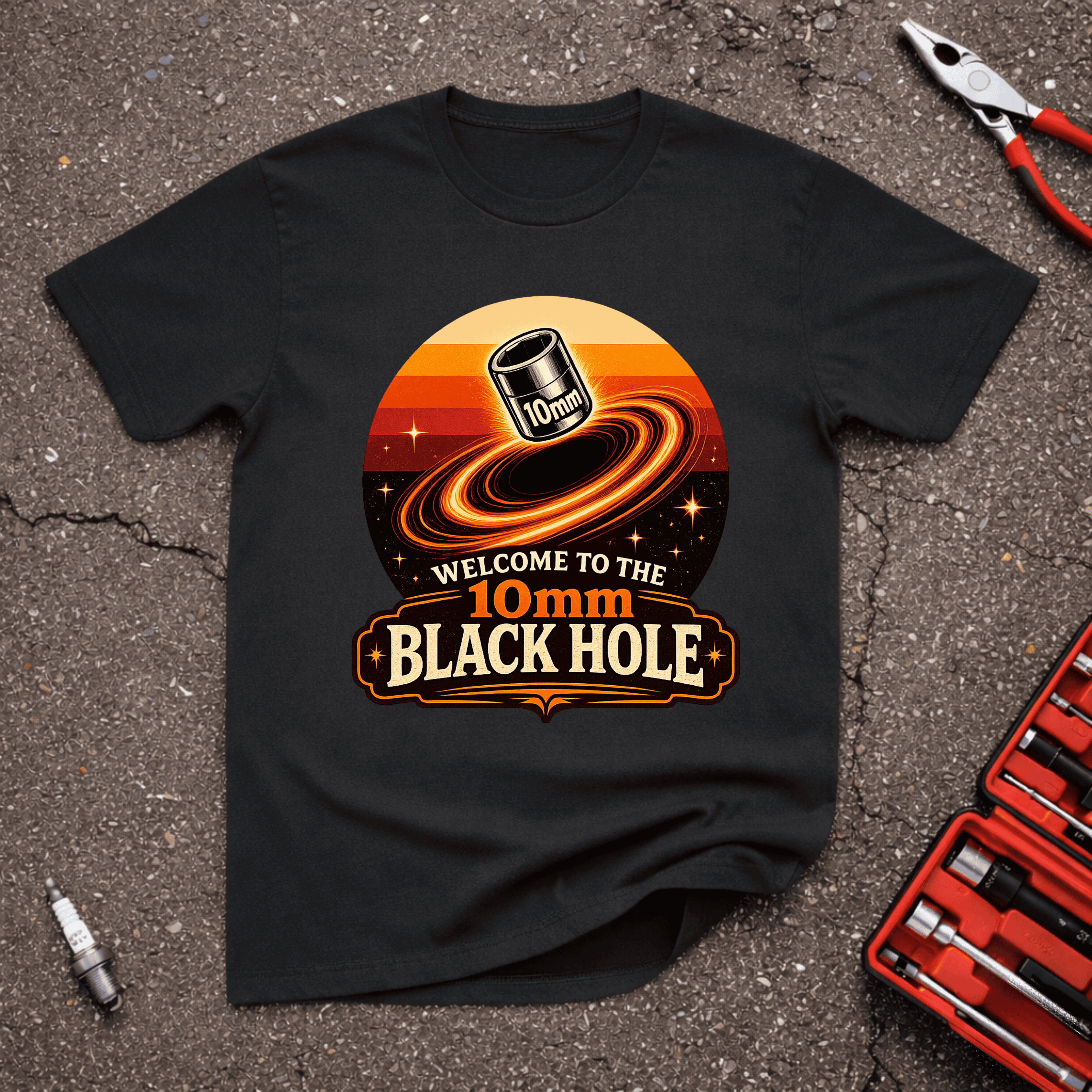 10mm Black Hole T-Shirt
