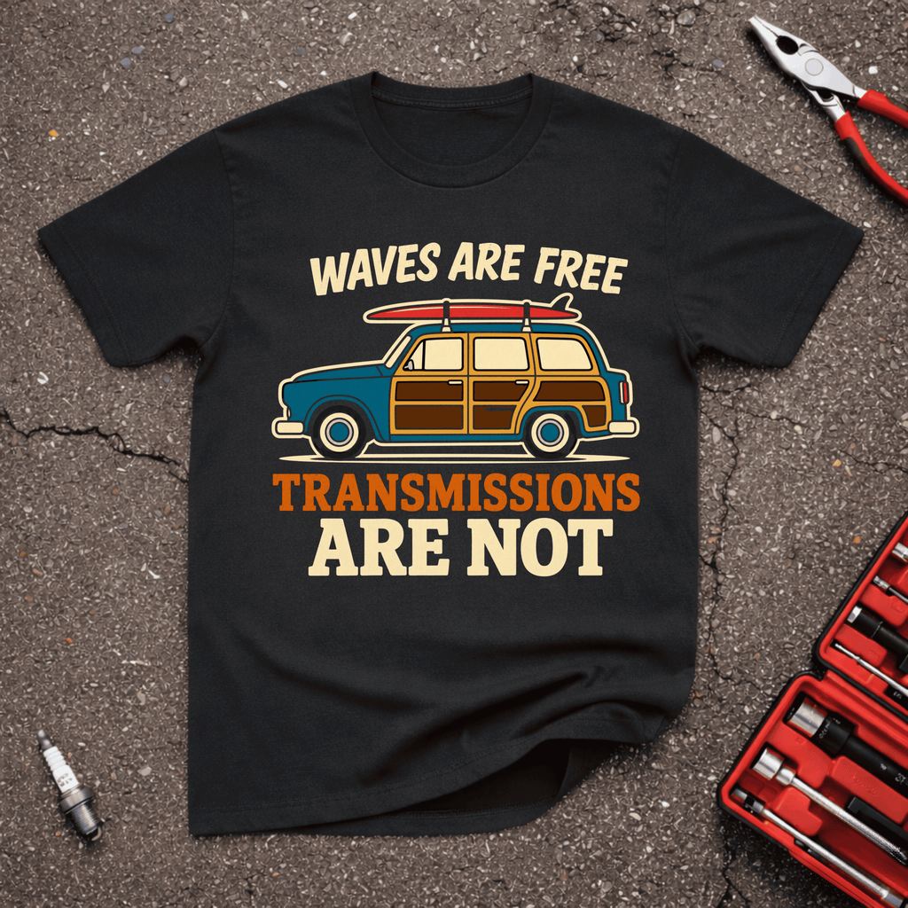 Waves Are Free T-Shirt