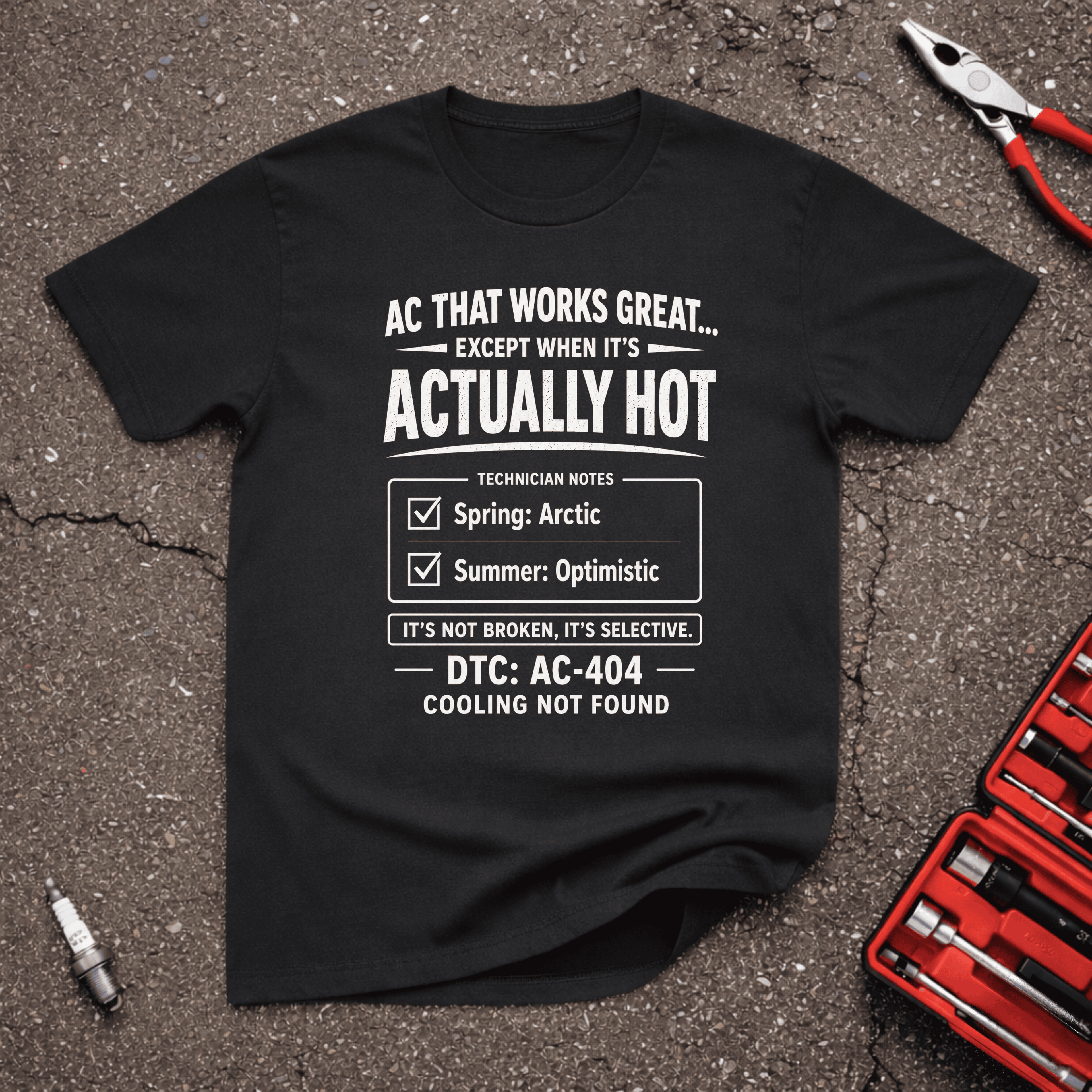 Cooling Not Found T-Shirt