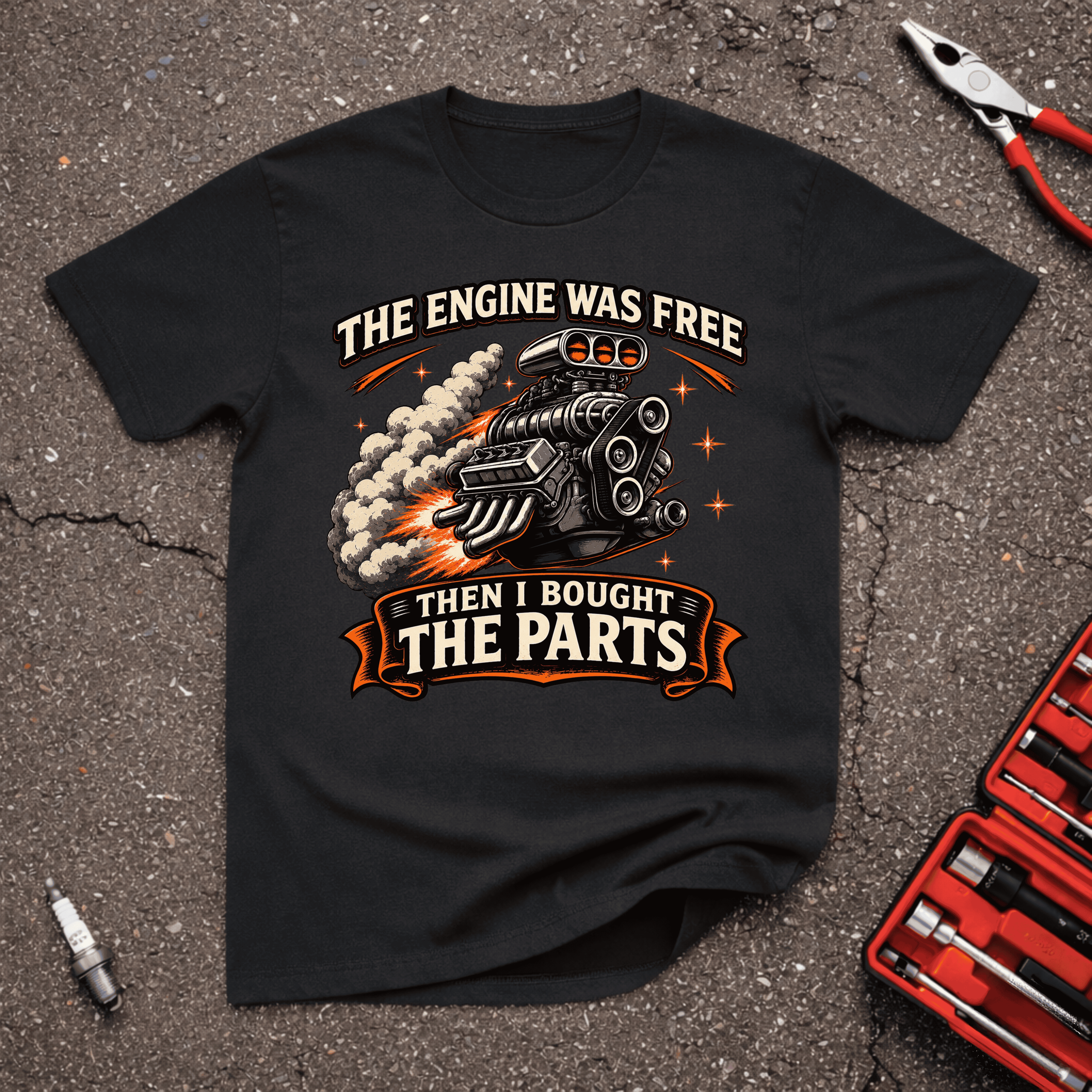 The Engine Was Free T-Shirt