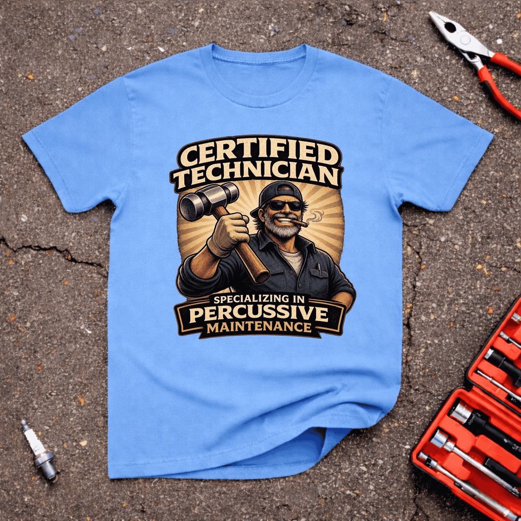 Percussive Maintenance T-Shirt