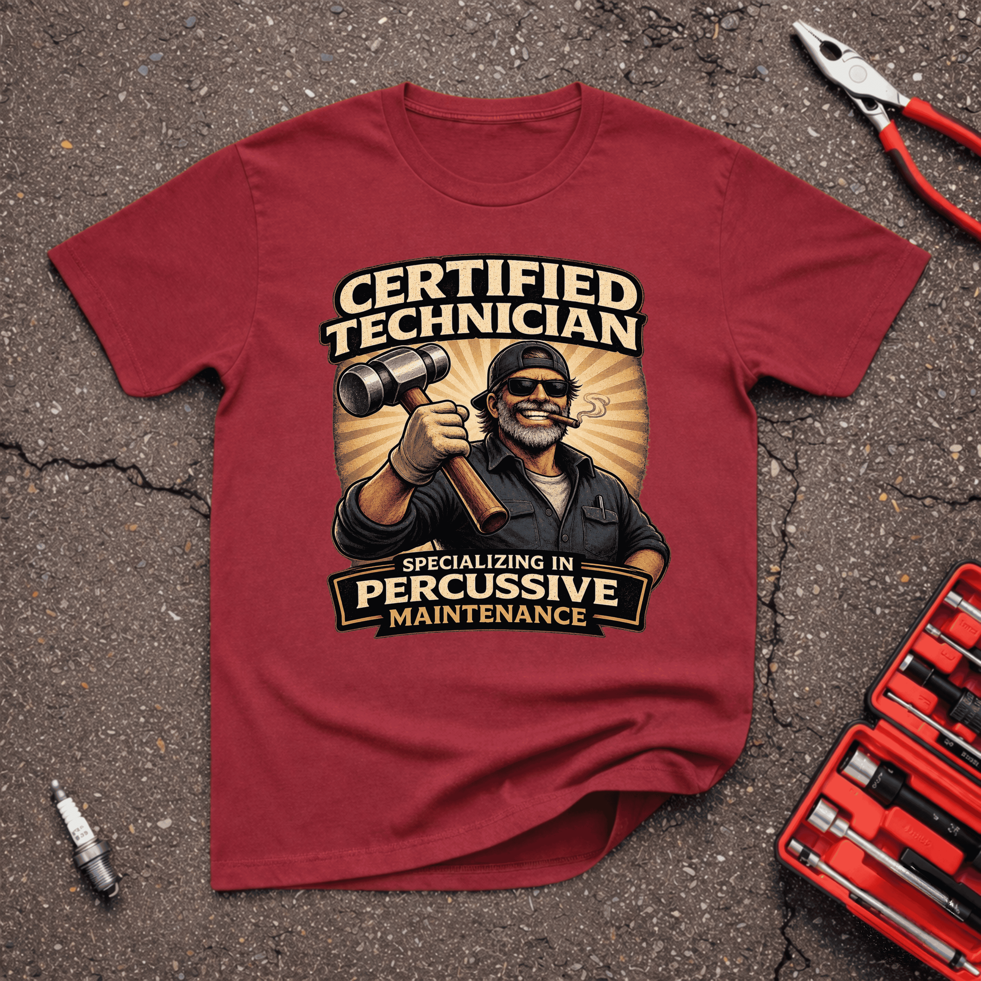 Percussive Maintenance T-Shirt