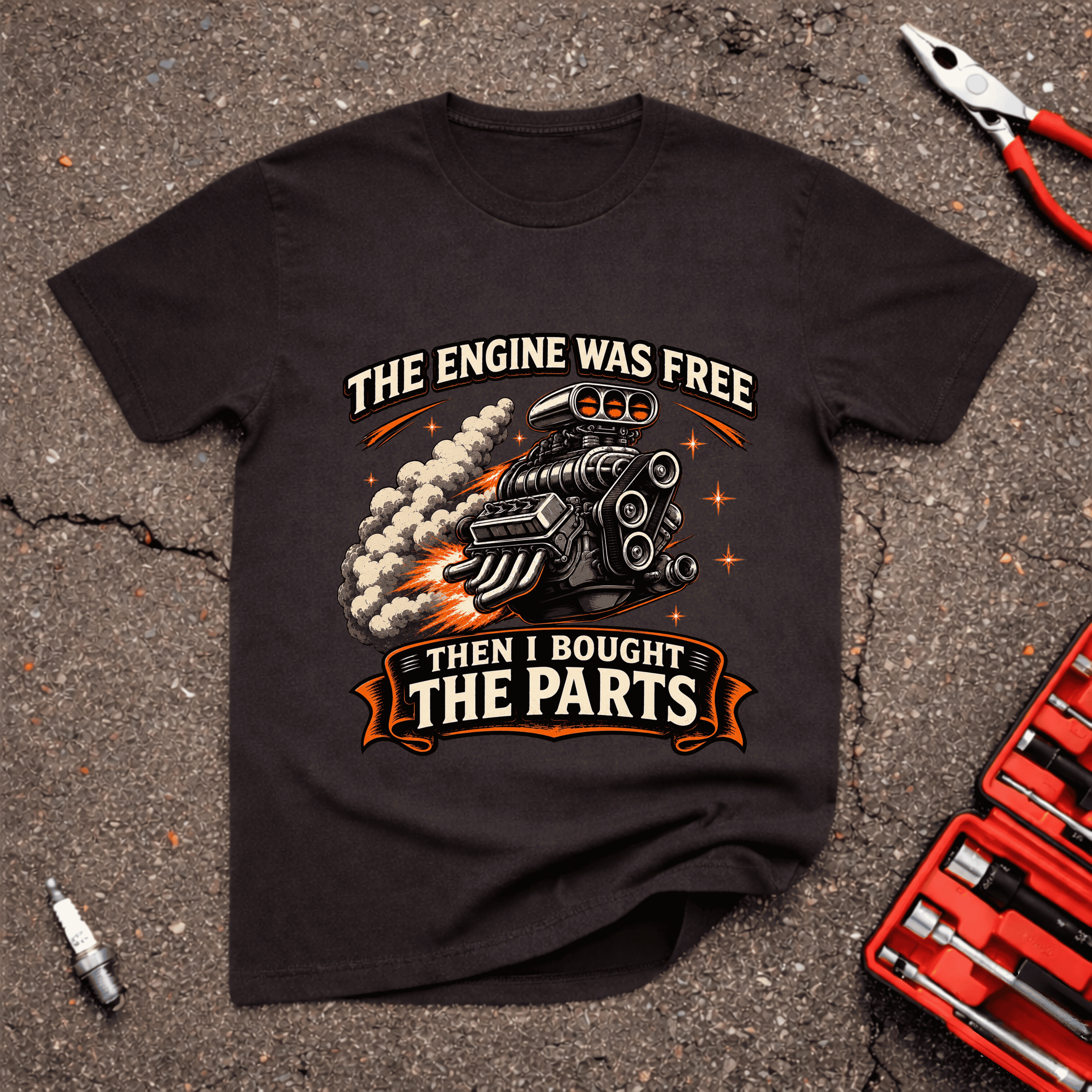 The Engine Was Free T-Shirt