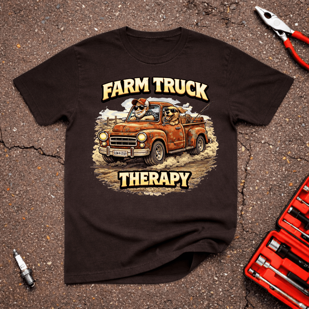 Farm Truck Therapy T-Shirt