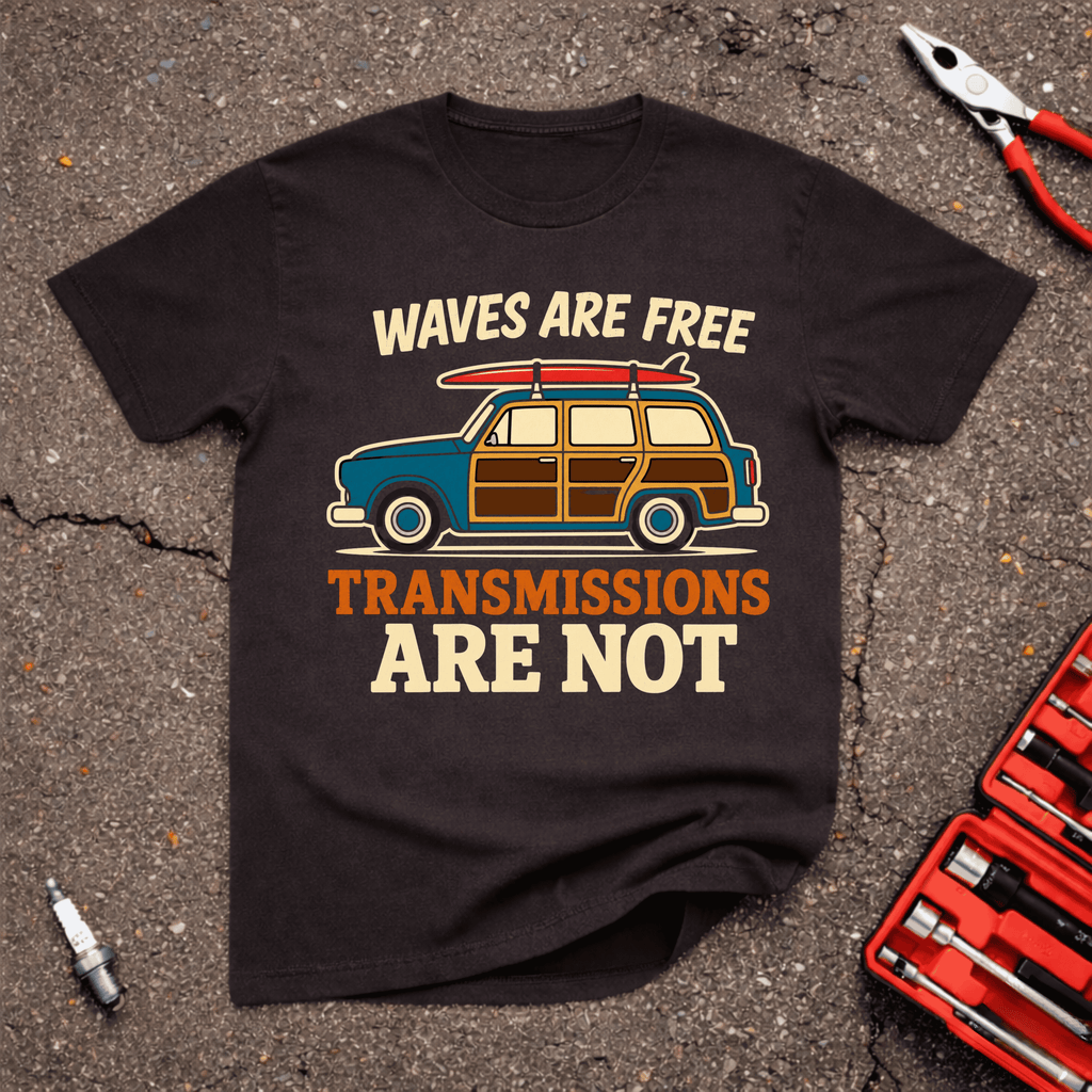 Waves Are Free T-Shirt