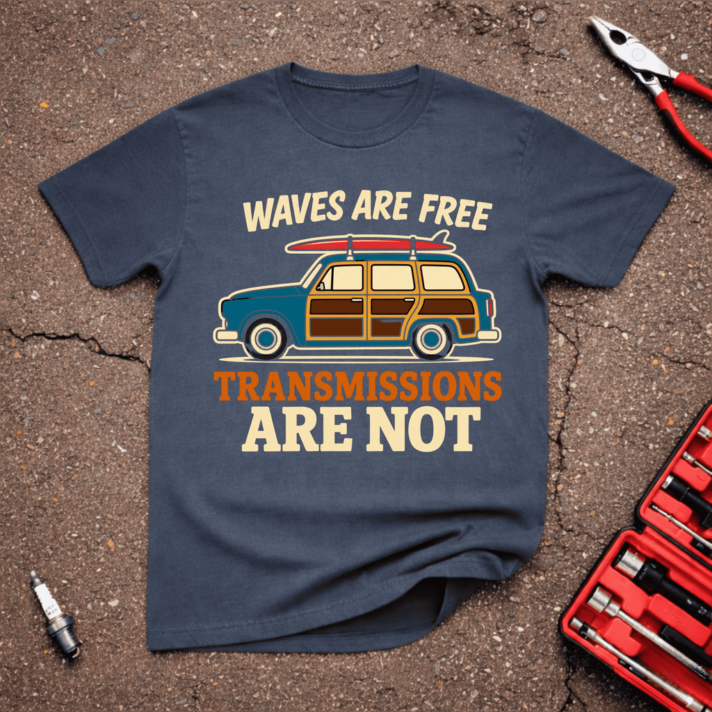 Waves Are Free T-Shirt