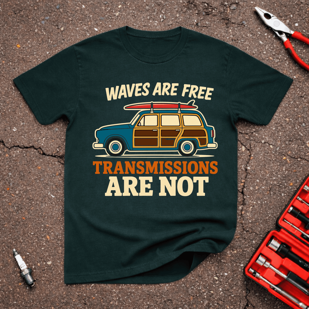 Waves Are Free T-Shirt