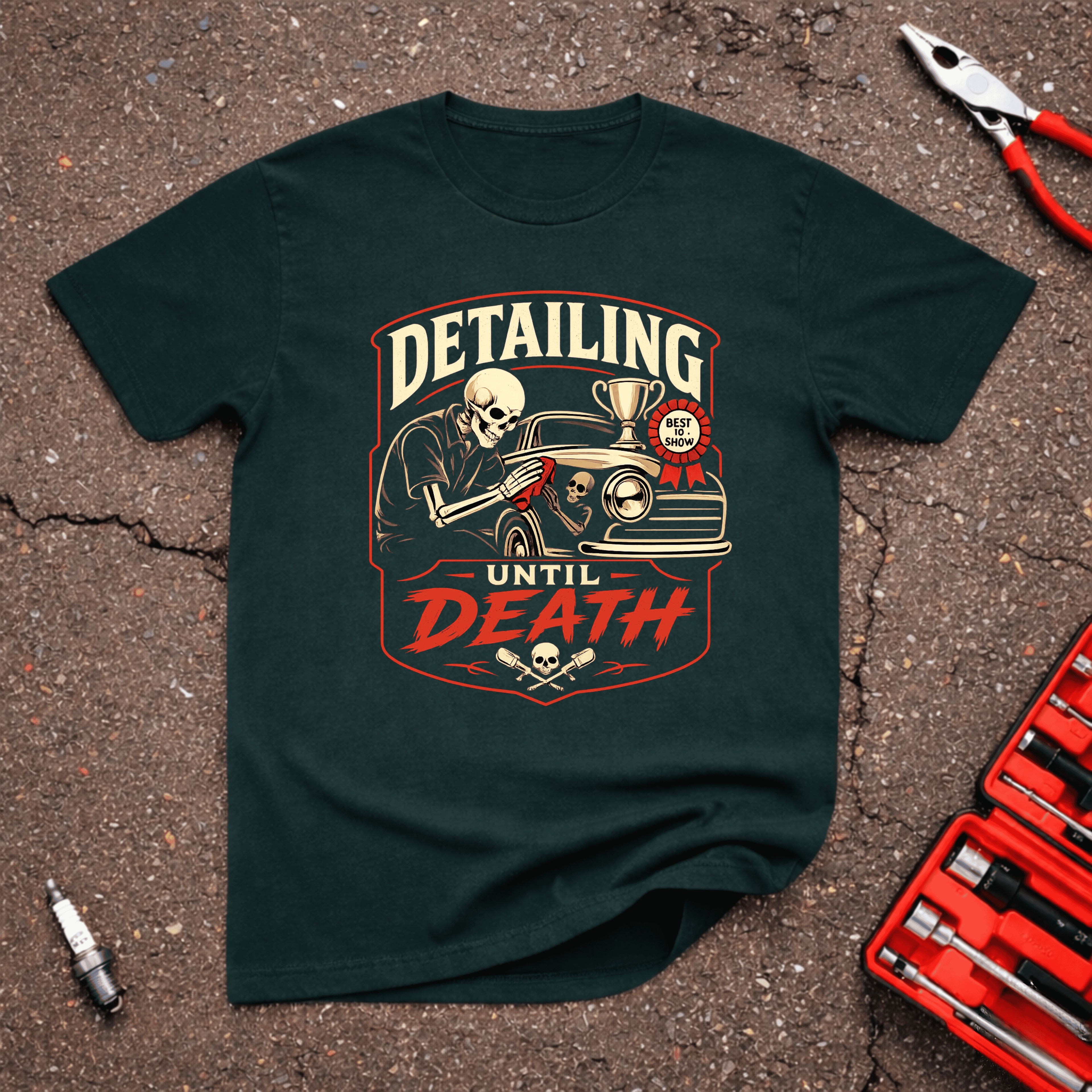 Detailing Until Death T-Shirt