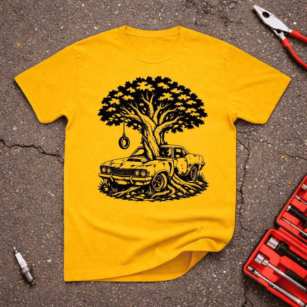 Tree In Car T-Shirt