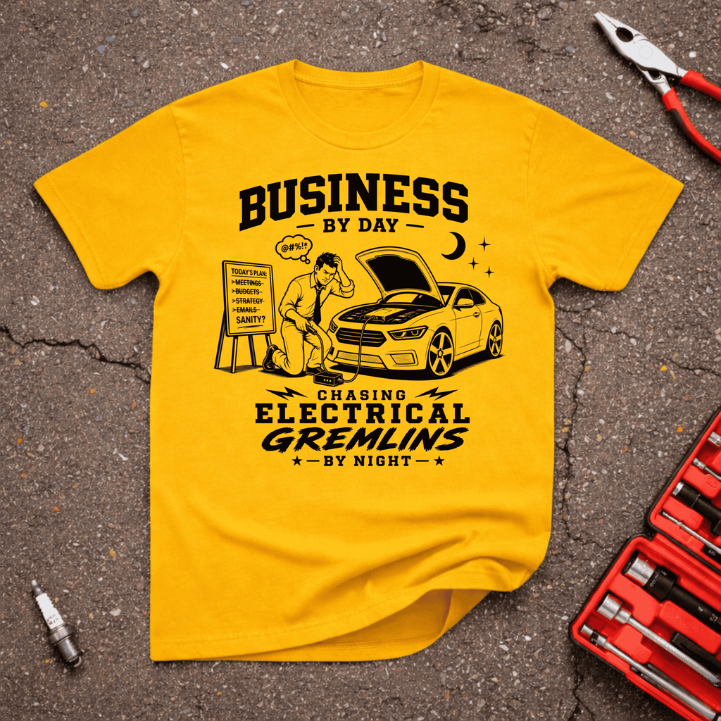 Chasing Electrical Gremlins T-Shirt