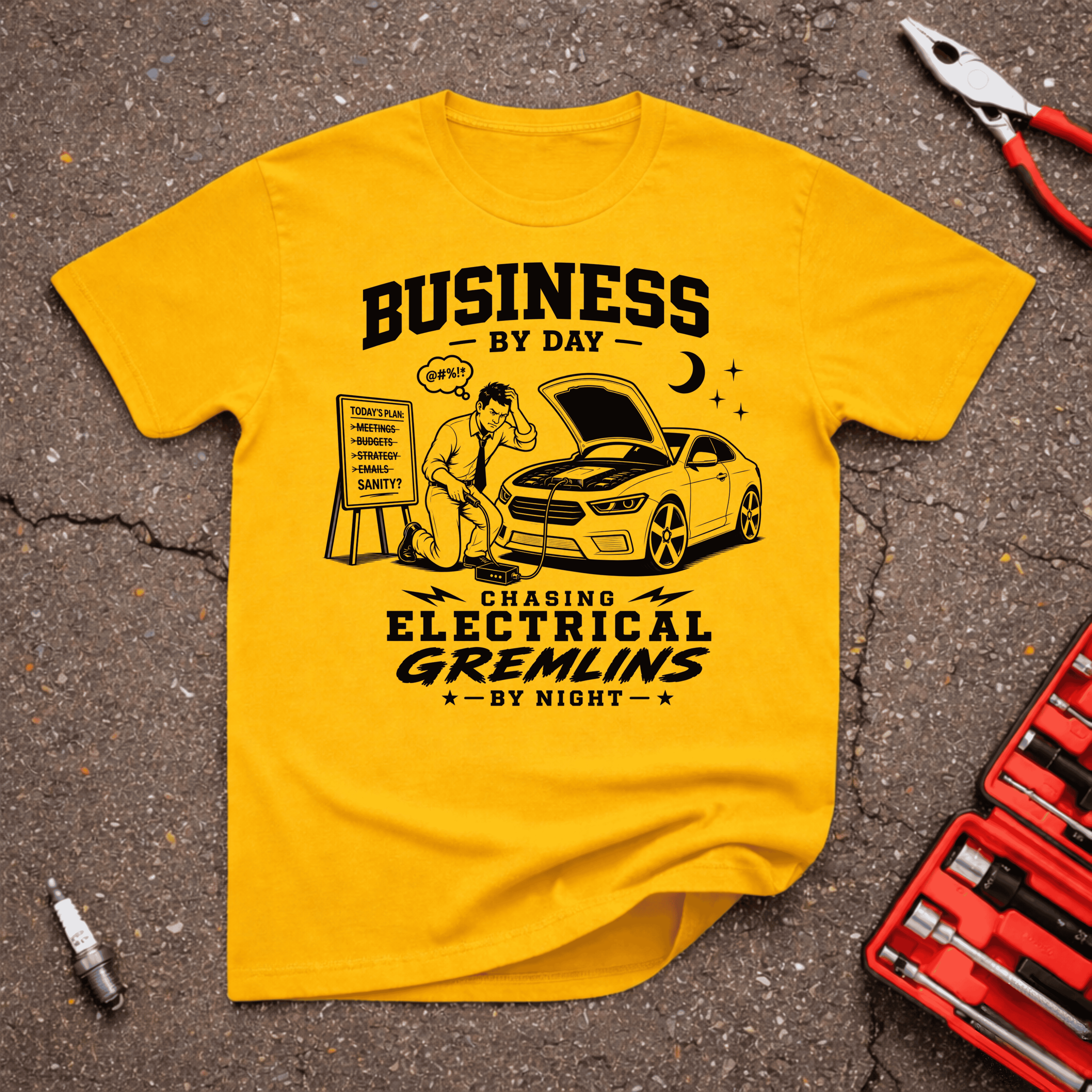 Chasing Electrical Gremlins T-Shirt