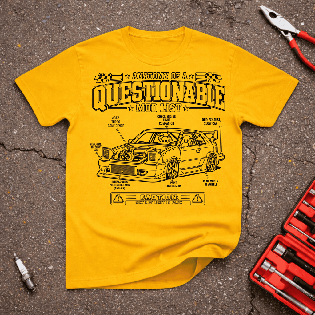 Questionable Mod List T-Shirt