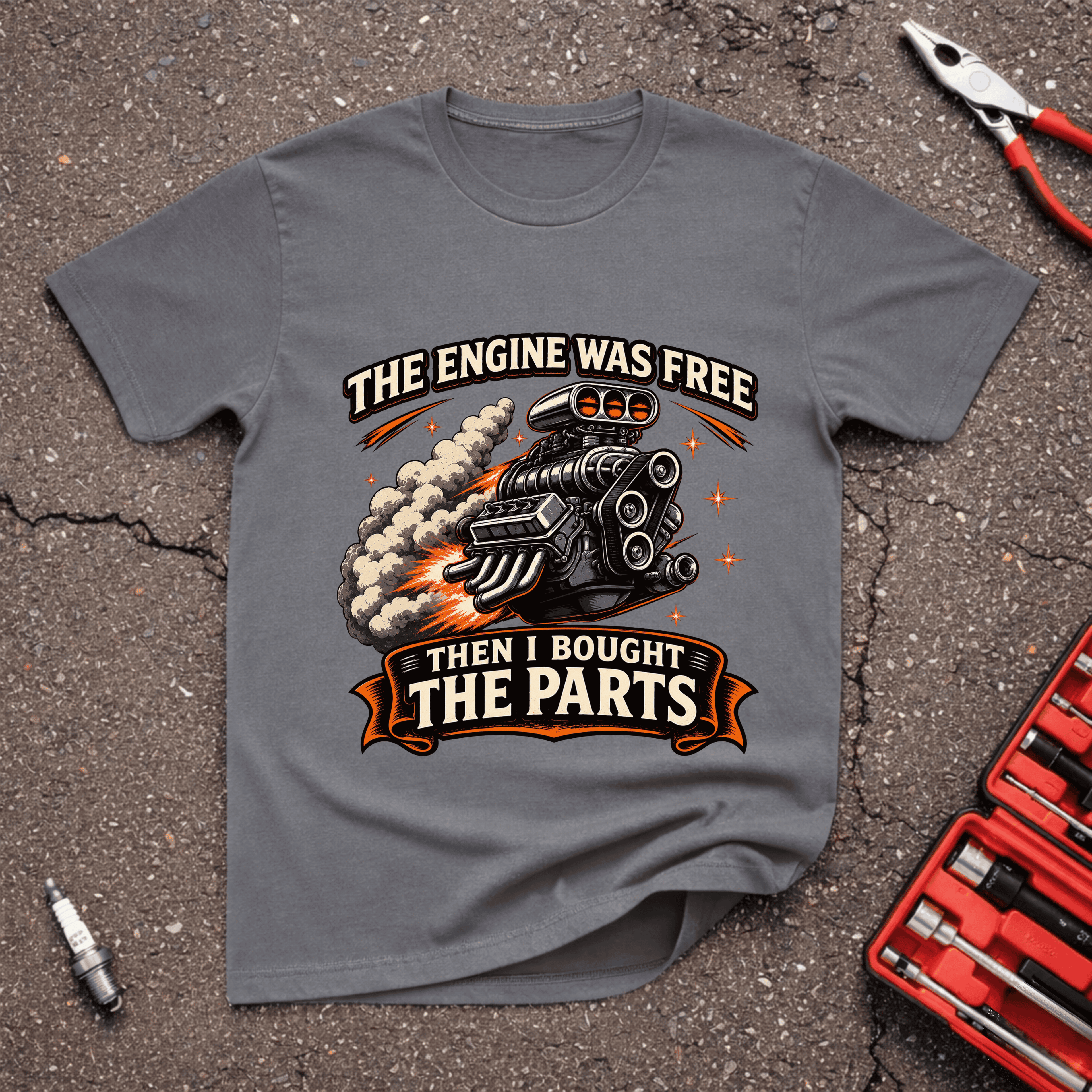 The Engine Was Free T-Shirt