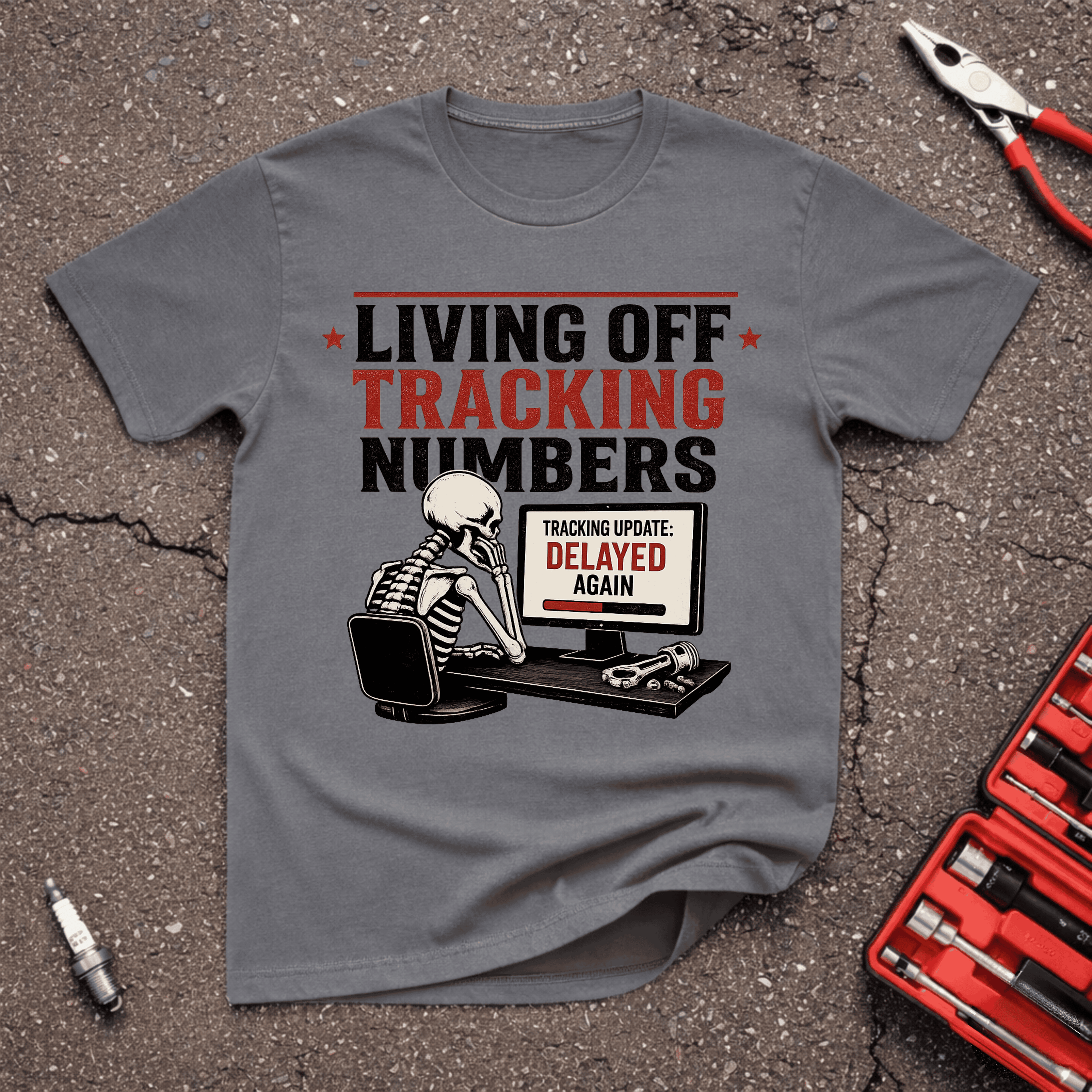 Living Off Tracking Numbers T-Shirt