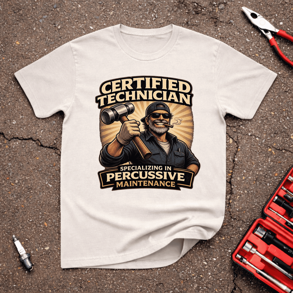 Percussive Maintenance T-Shirt