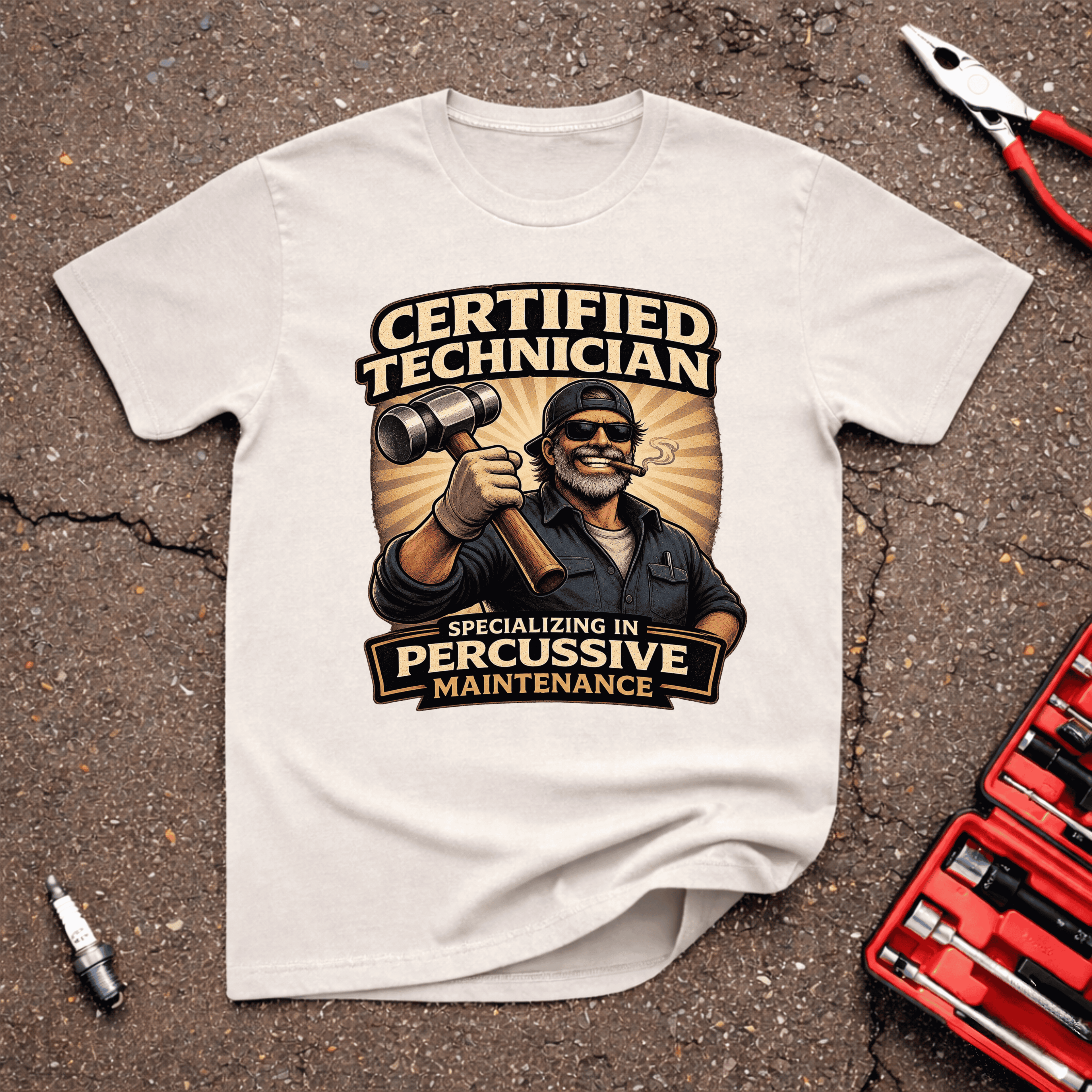 Percussive Maintenance T-Shirt