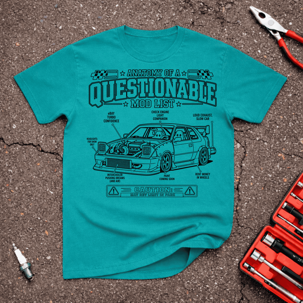 Questionable Mod List T-Shirt
