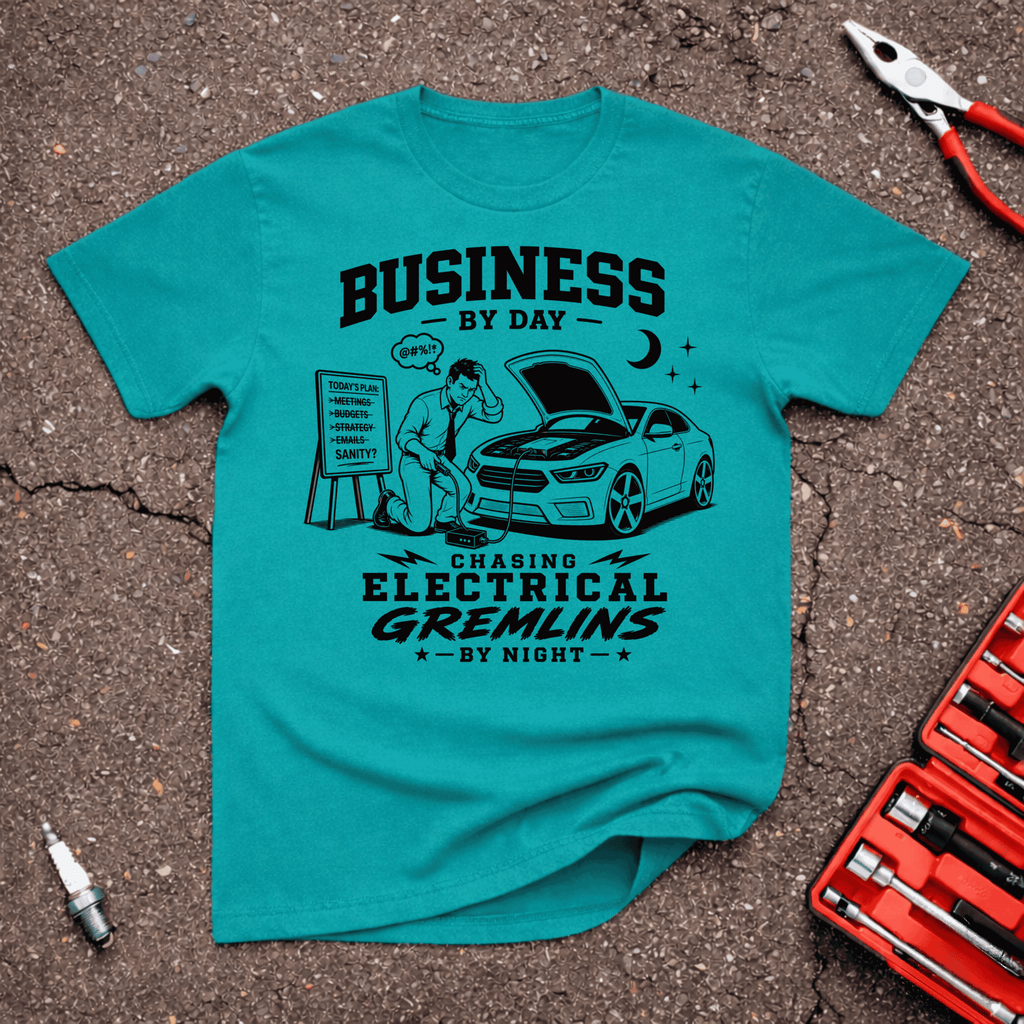Chasing Electrical Gremlins T-Shirt