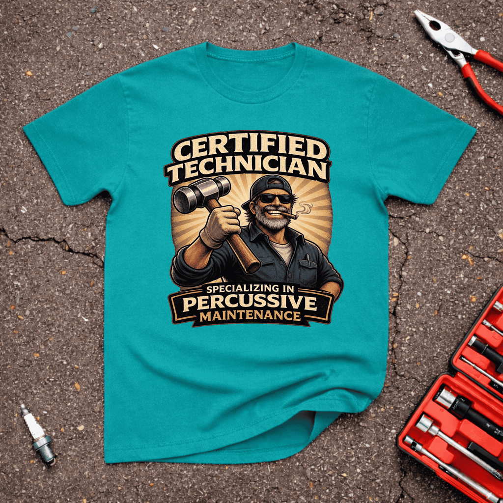 Percussive Maintenance T-Shirt