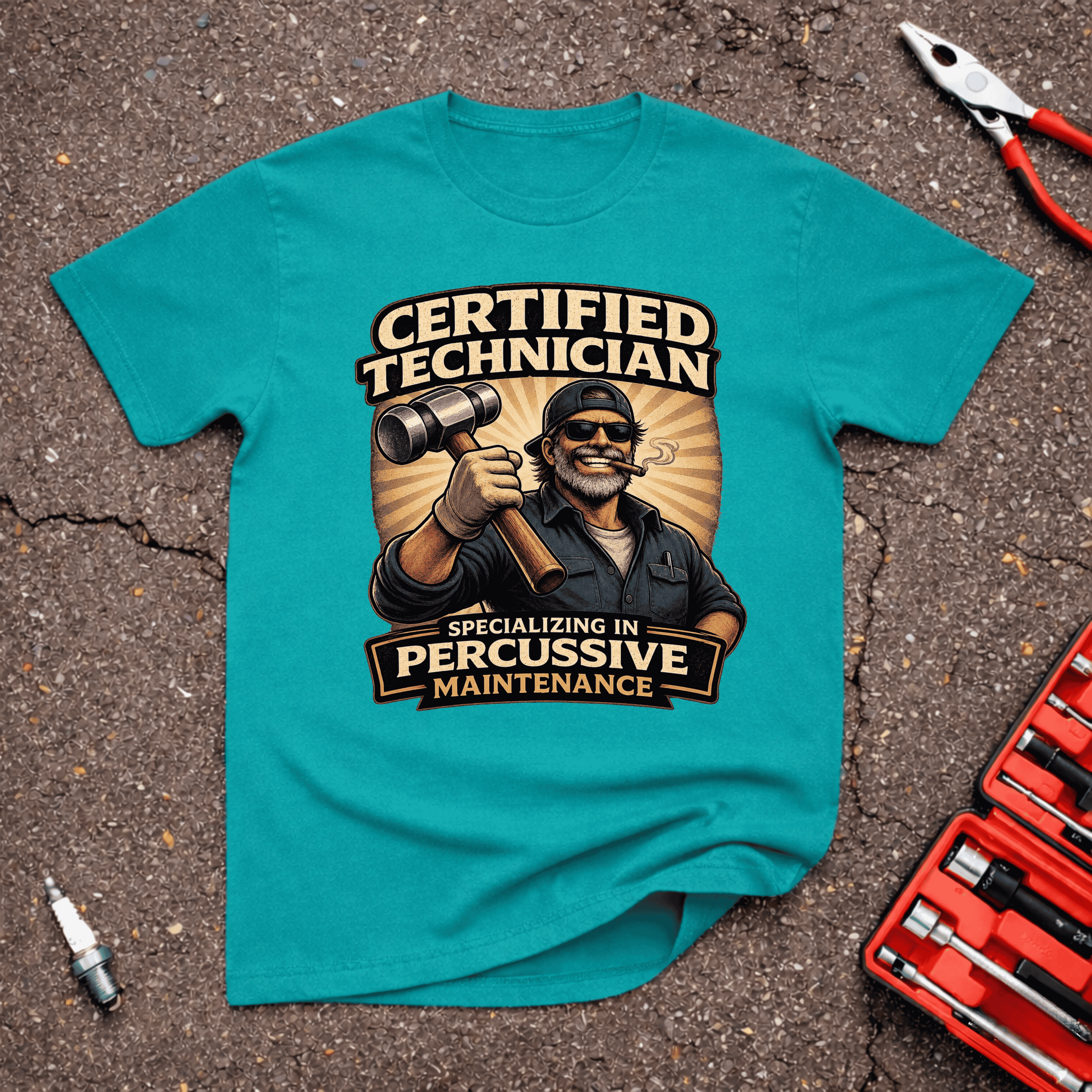 Percussive Maintenance T-Shirt