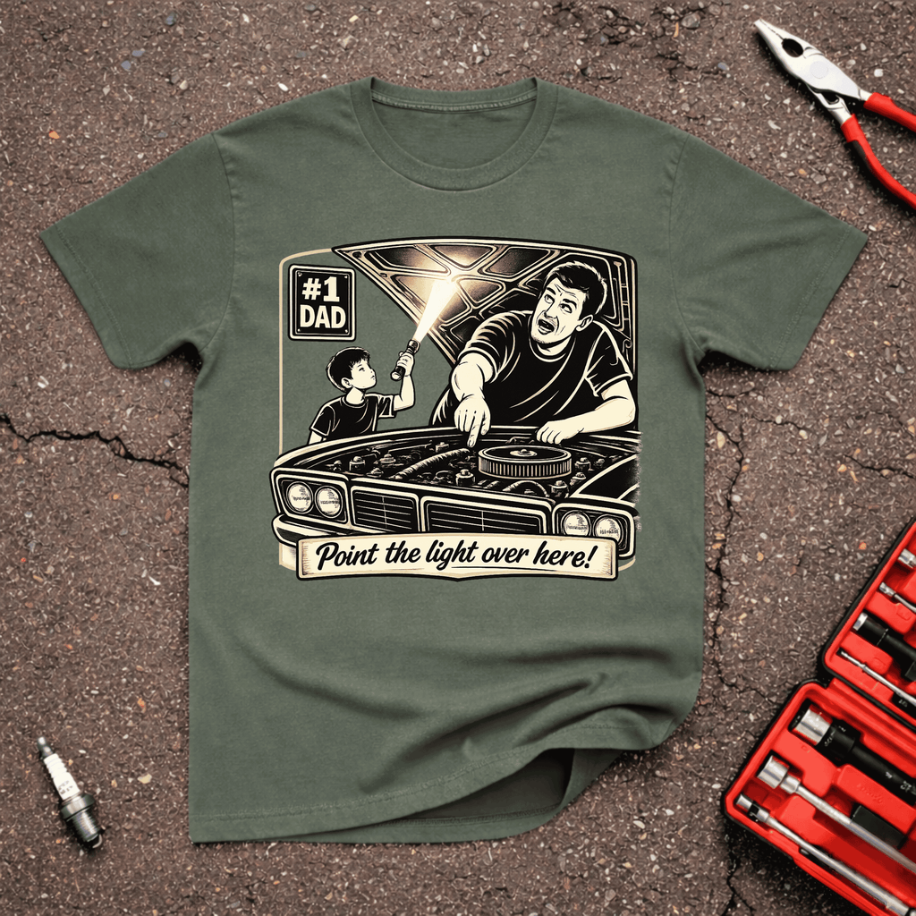 Point The Light Over Here T-Shirt
