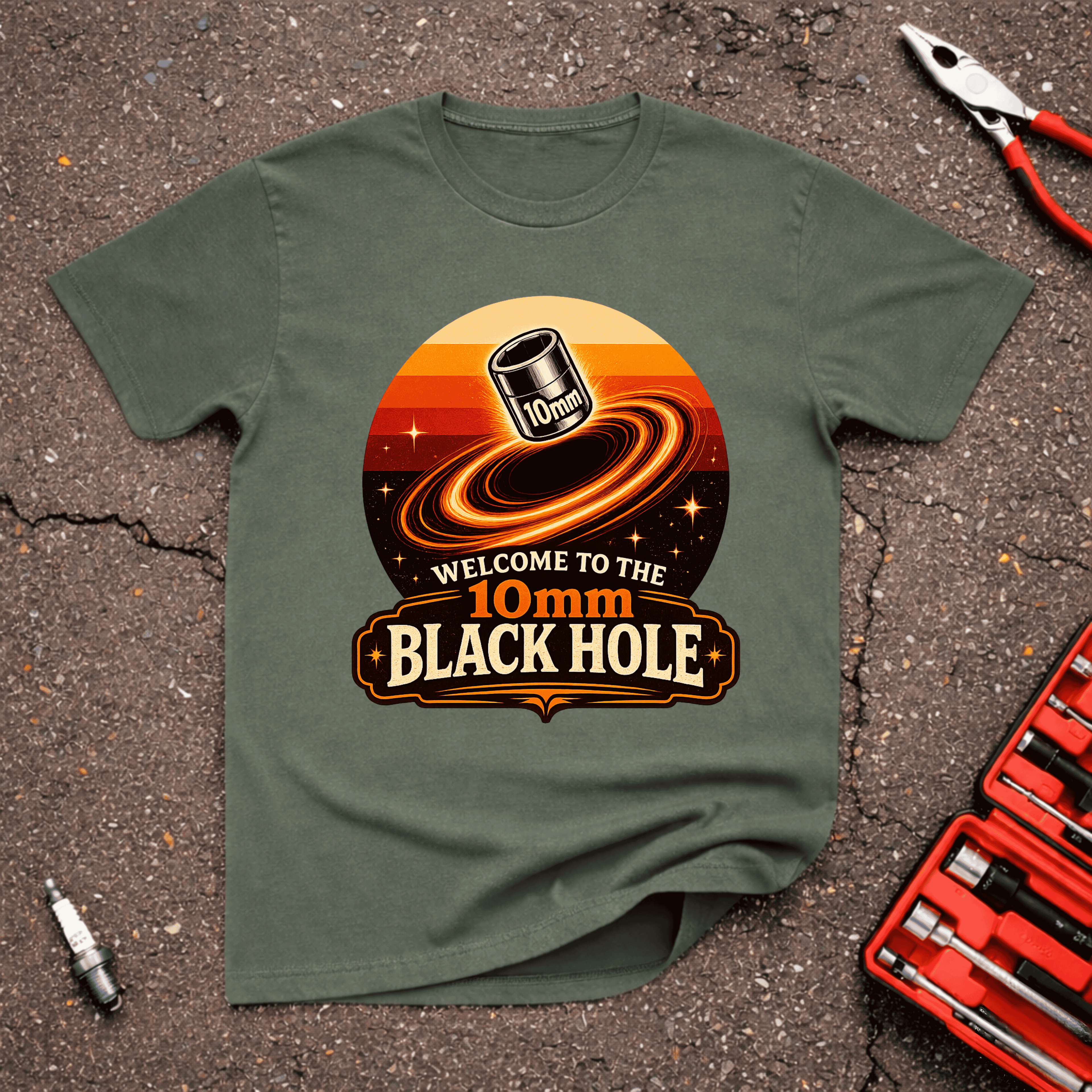 10mm Black Hole T-Shirt