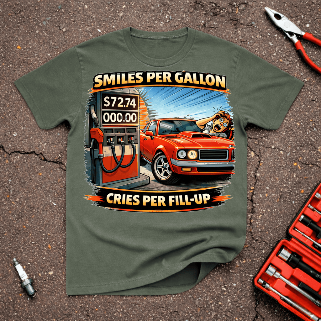 Cries Per Fill-Up T-Shirt