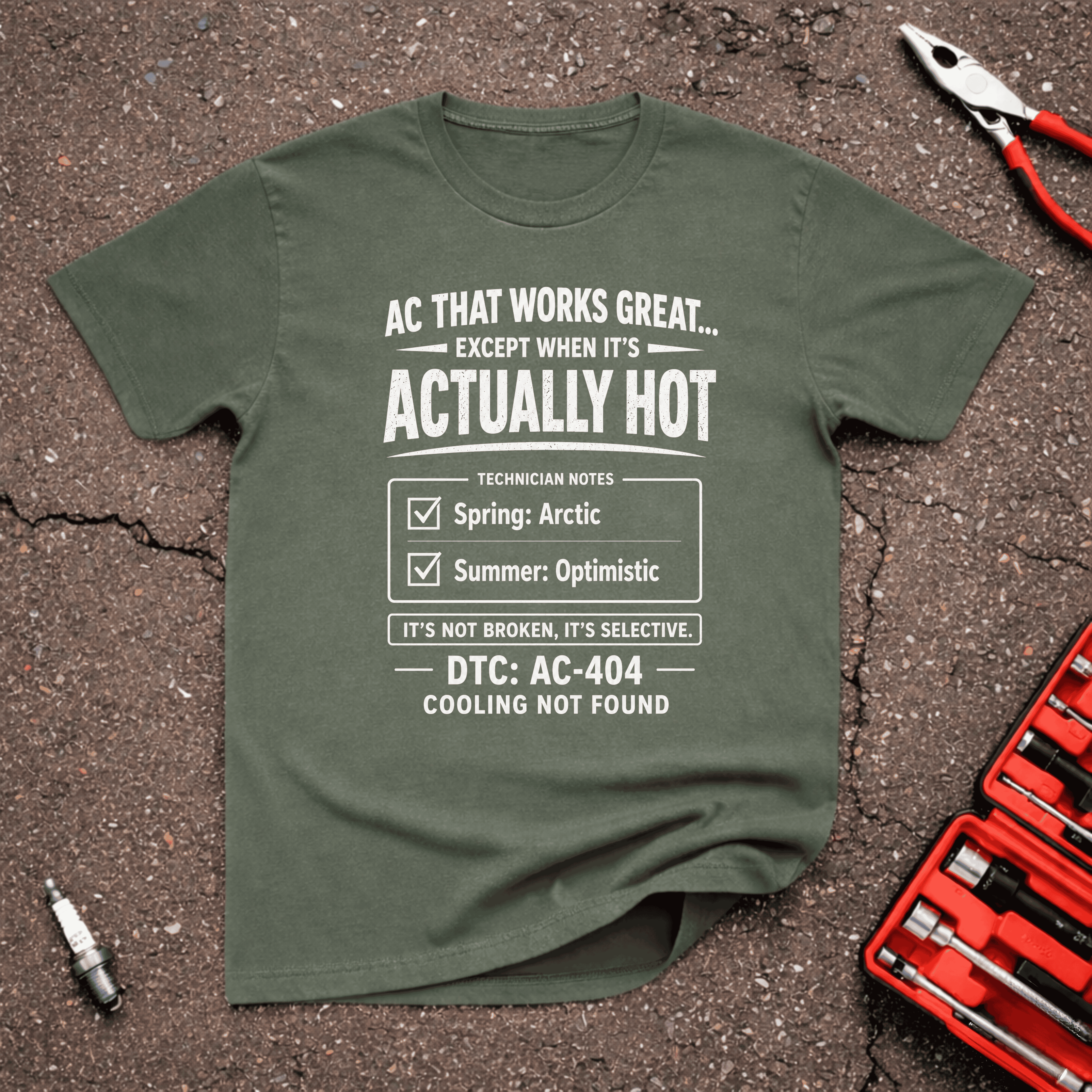 Cooling Not Found T-Shirt