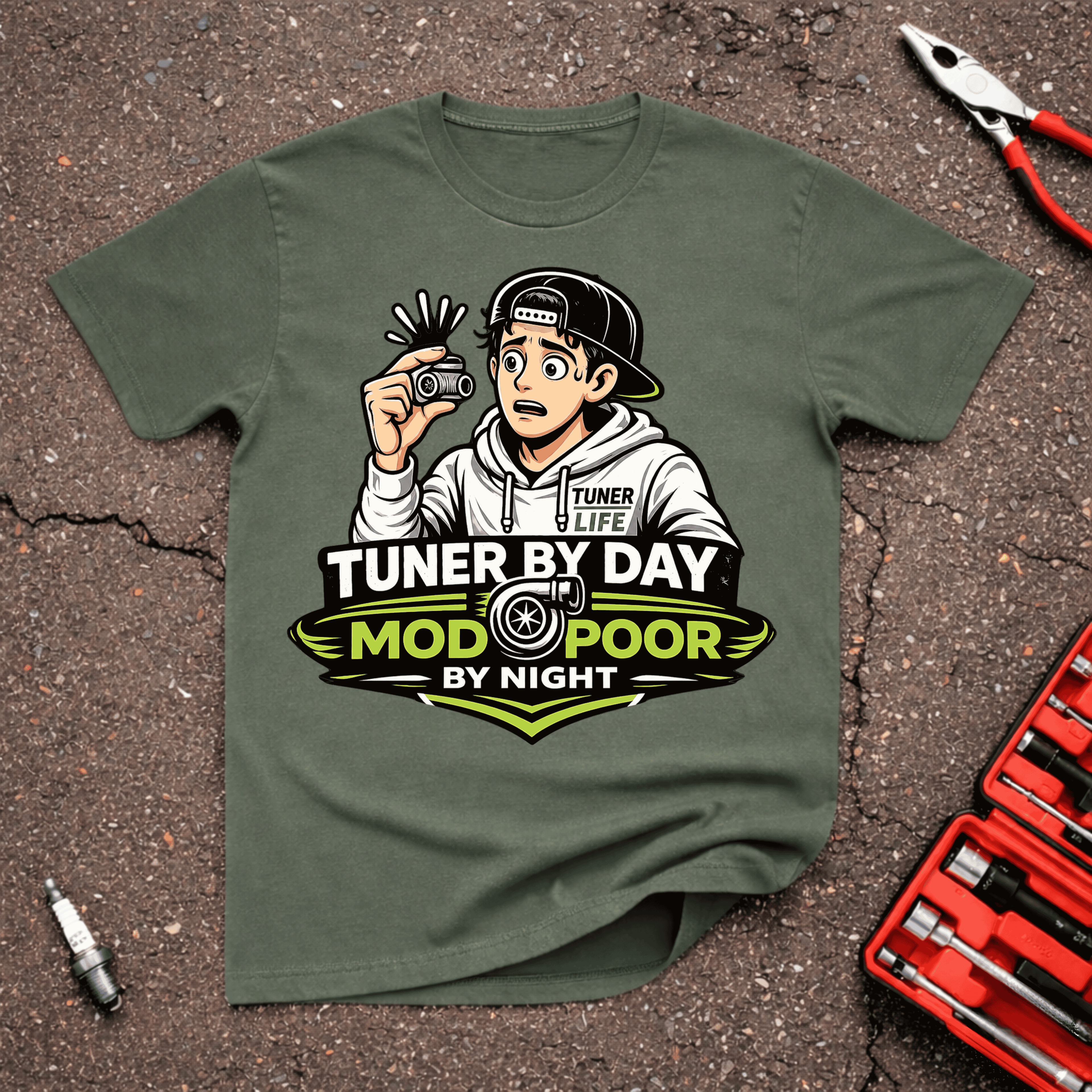 Tuner By Day T-Shirt