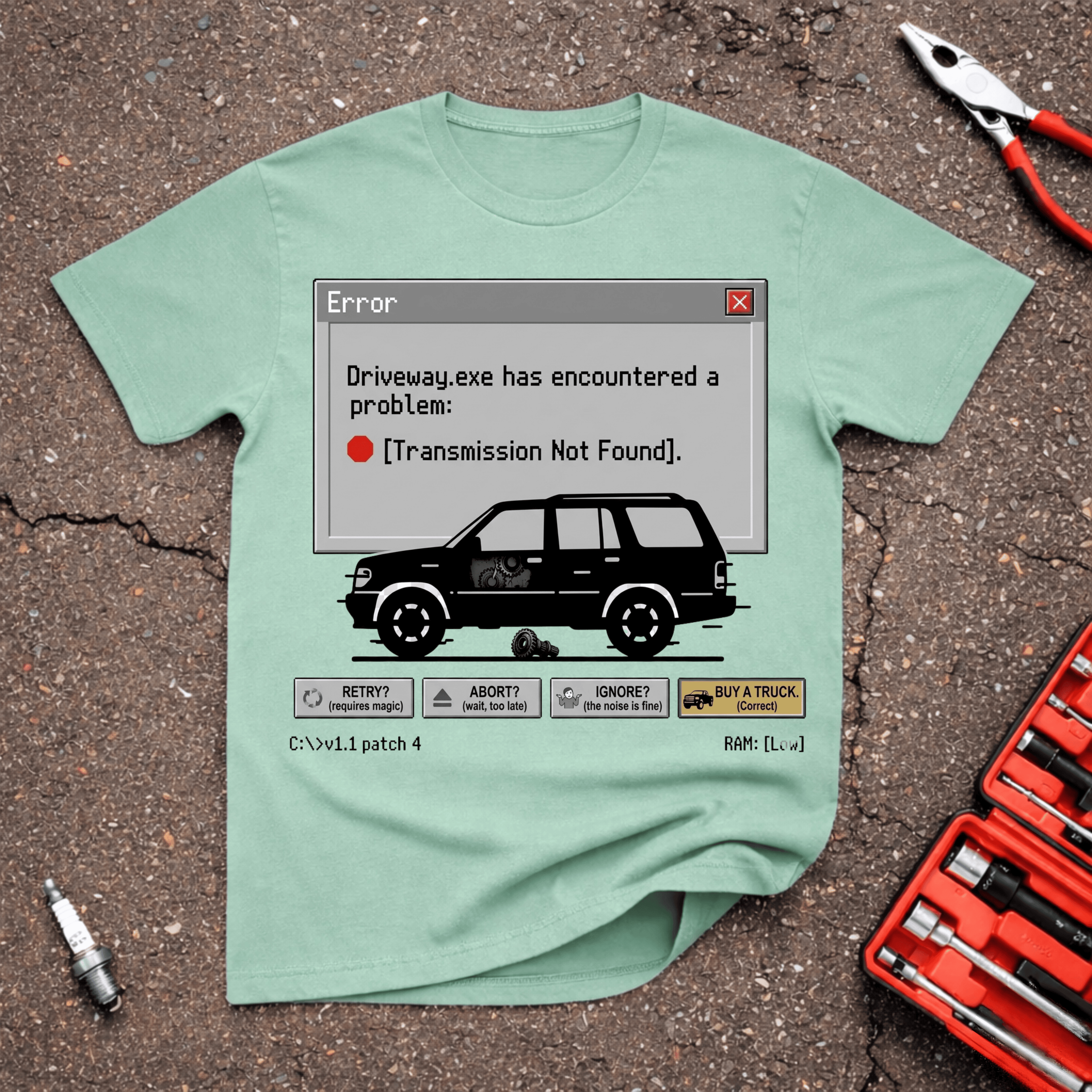 Driveway Error T-Shirt