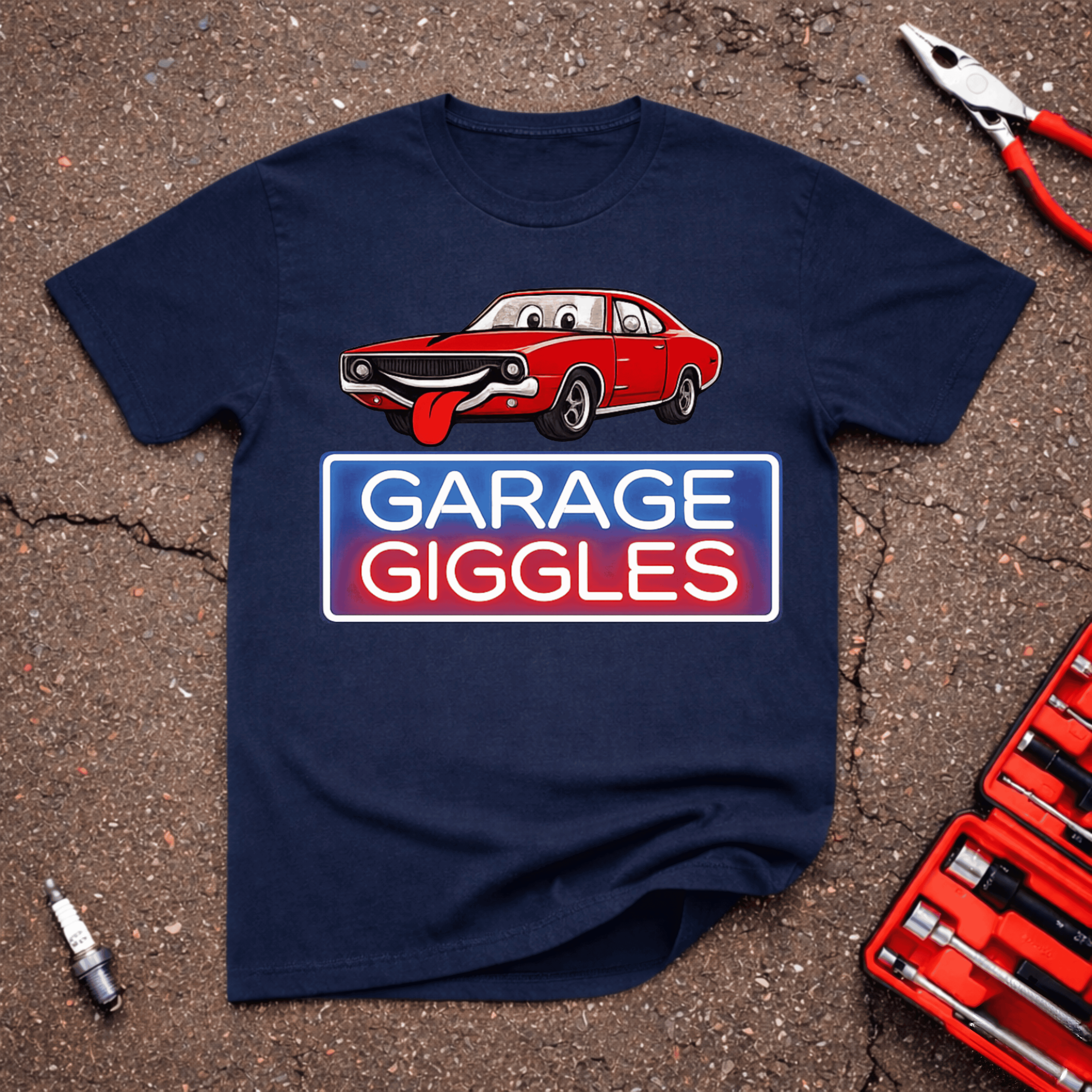 Garage Giggles Logo T-Shirt