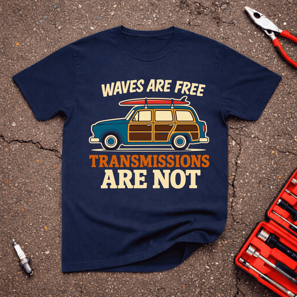 Waves Are Free T-Shirt