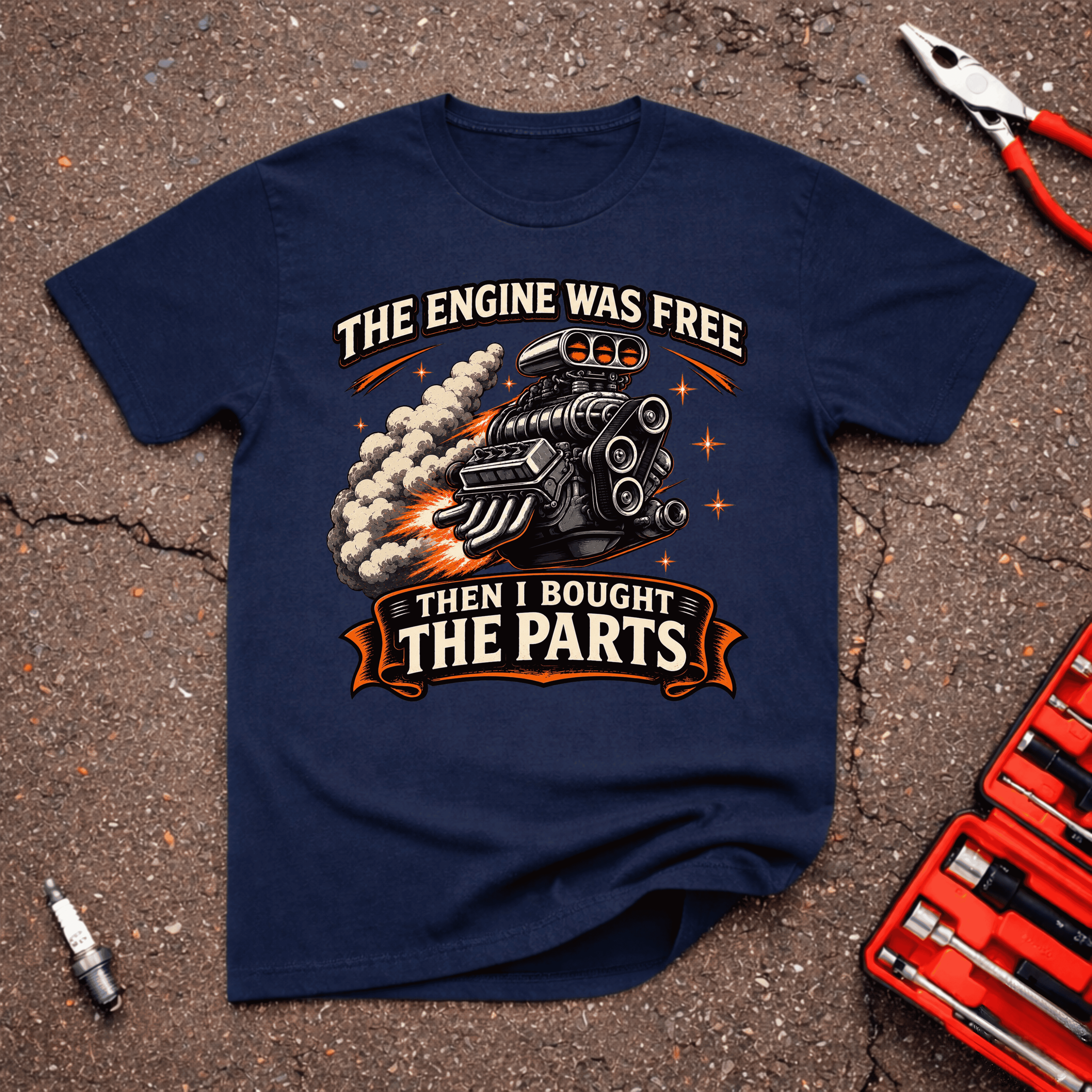 The Engine Was Free T-Shirt
