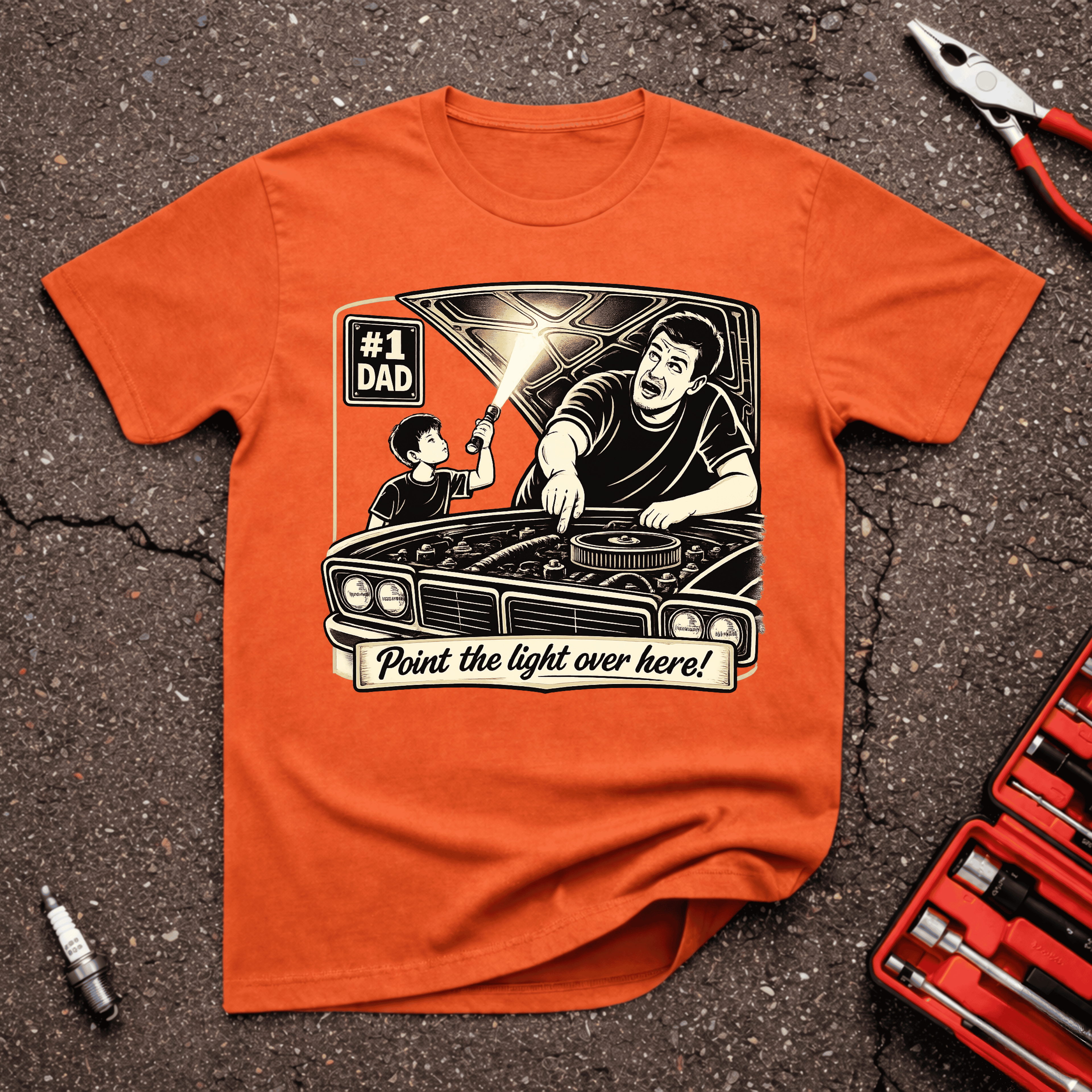 Point The Light Over Here T-Shirt