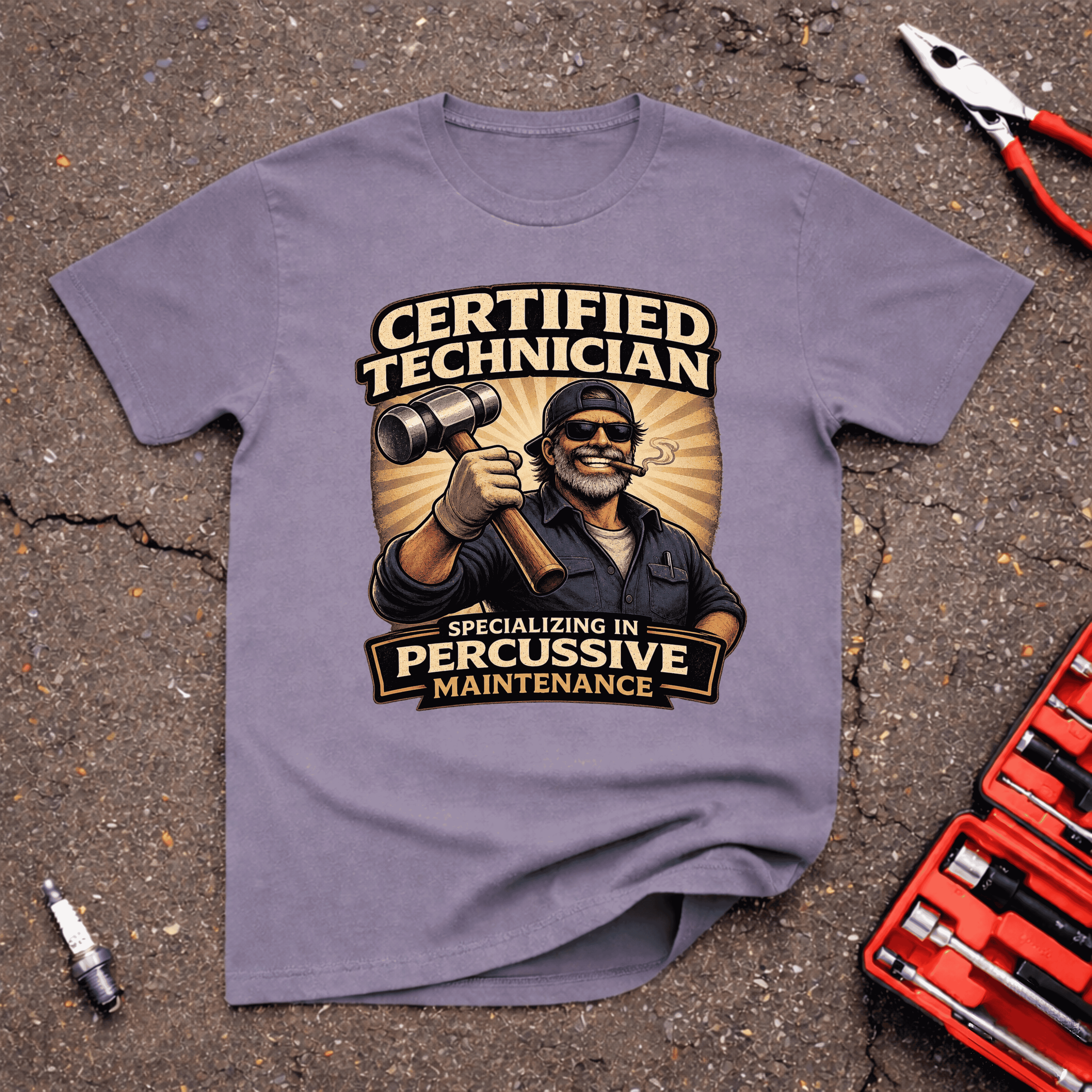 Percussive Maintenance T-Shirt