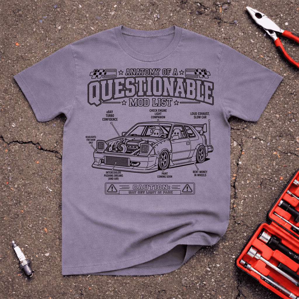 Questionable Mod List T-Shirt