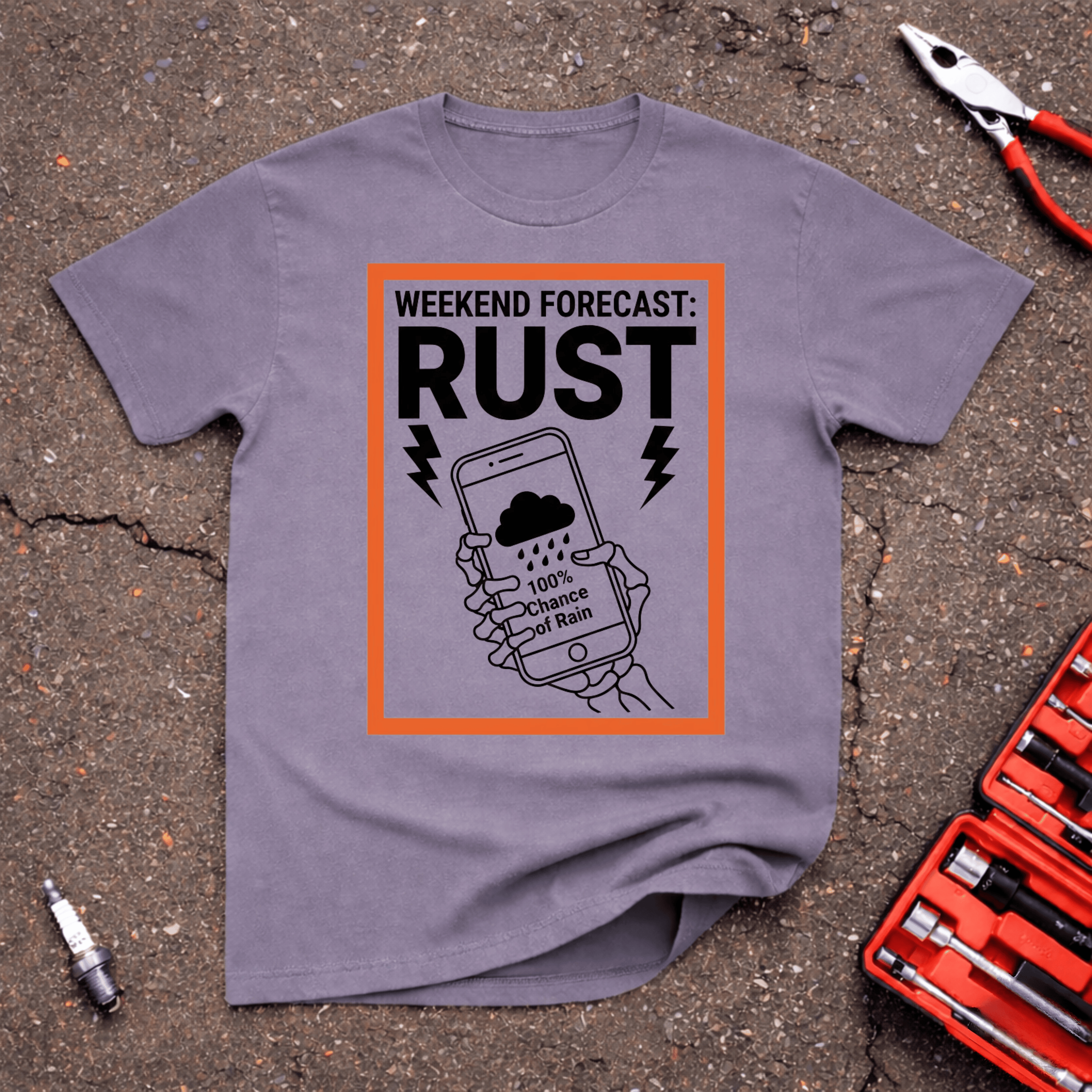 Forecast Rust T-Shirt