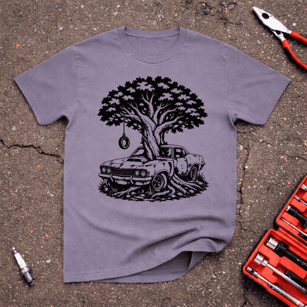 Tree In Car T-Shirt