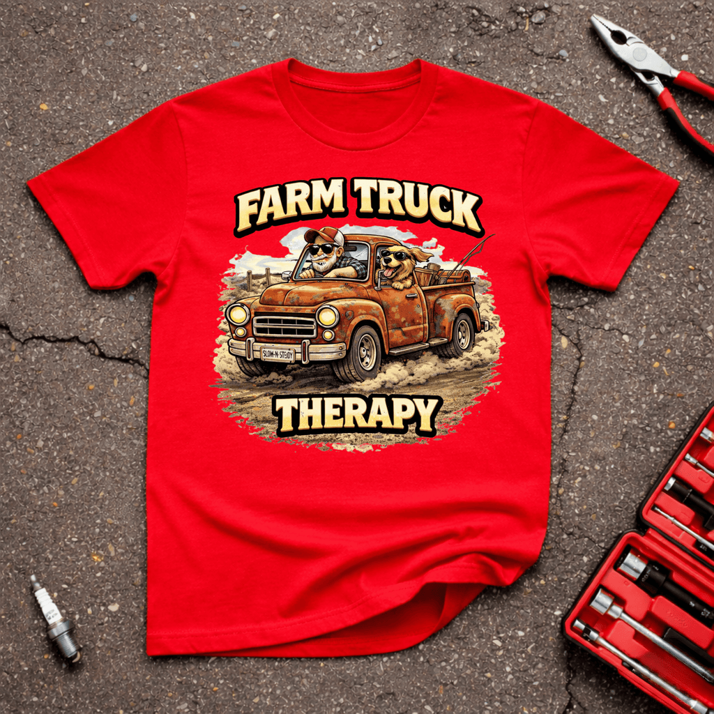Farm Truck Therapy T-Shirt