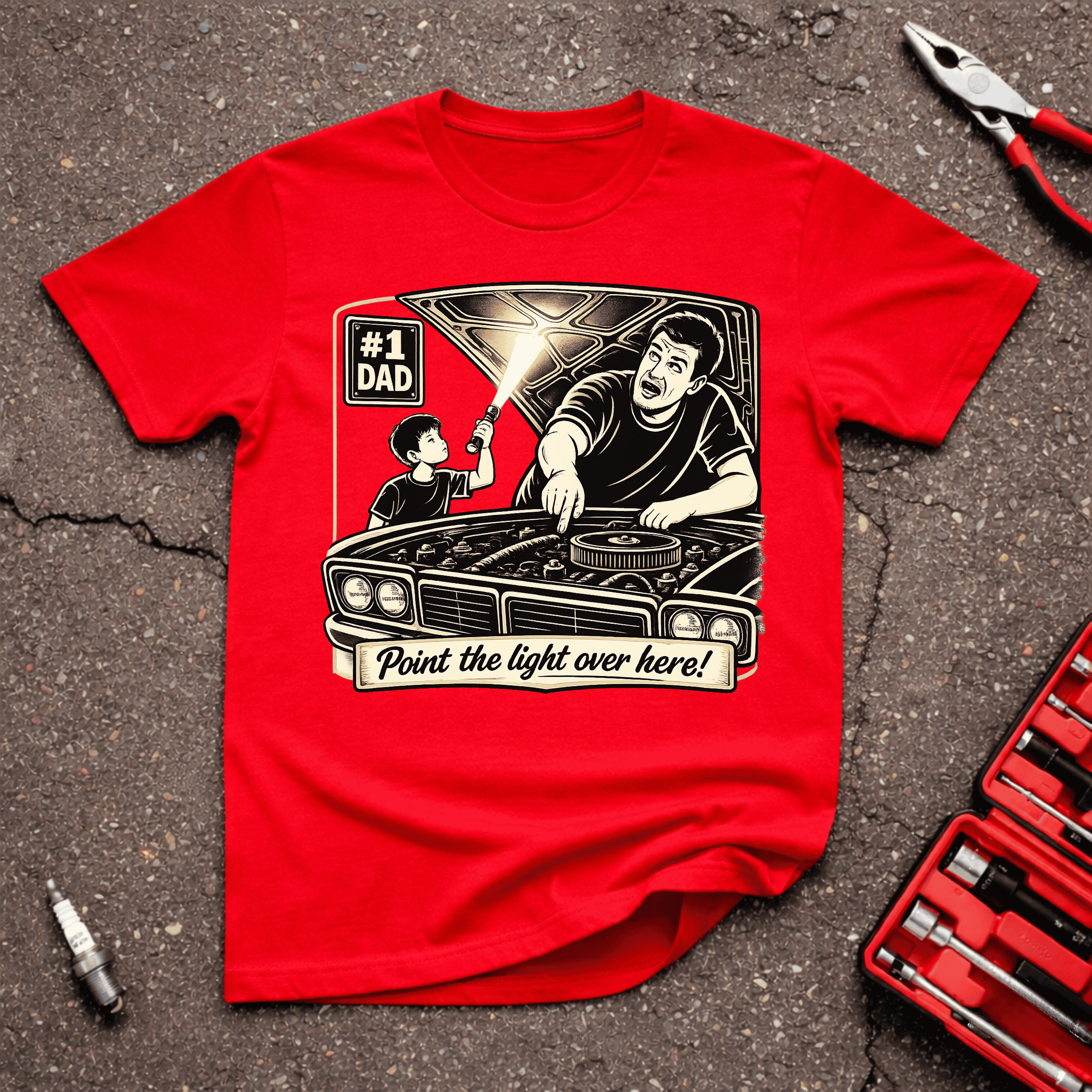 Point The Light Over Here T-Shirt