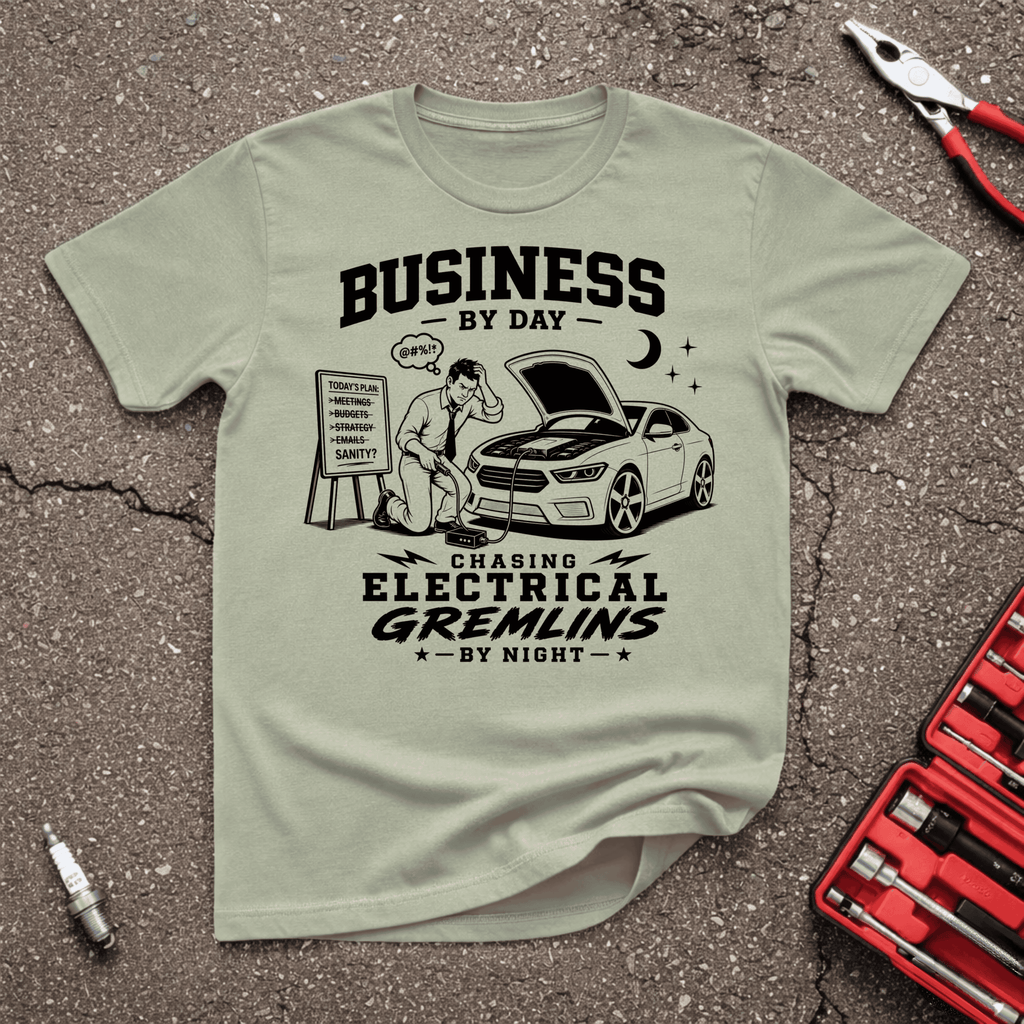 Chasing Electrical Gremlins T-Shirt