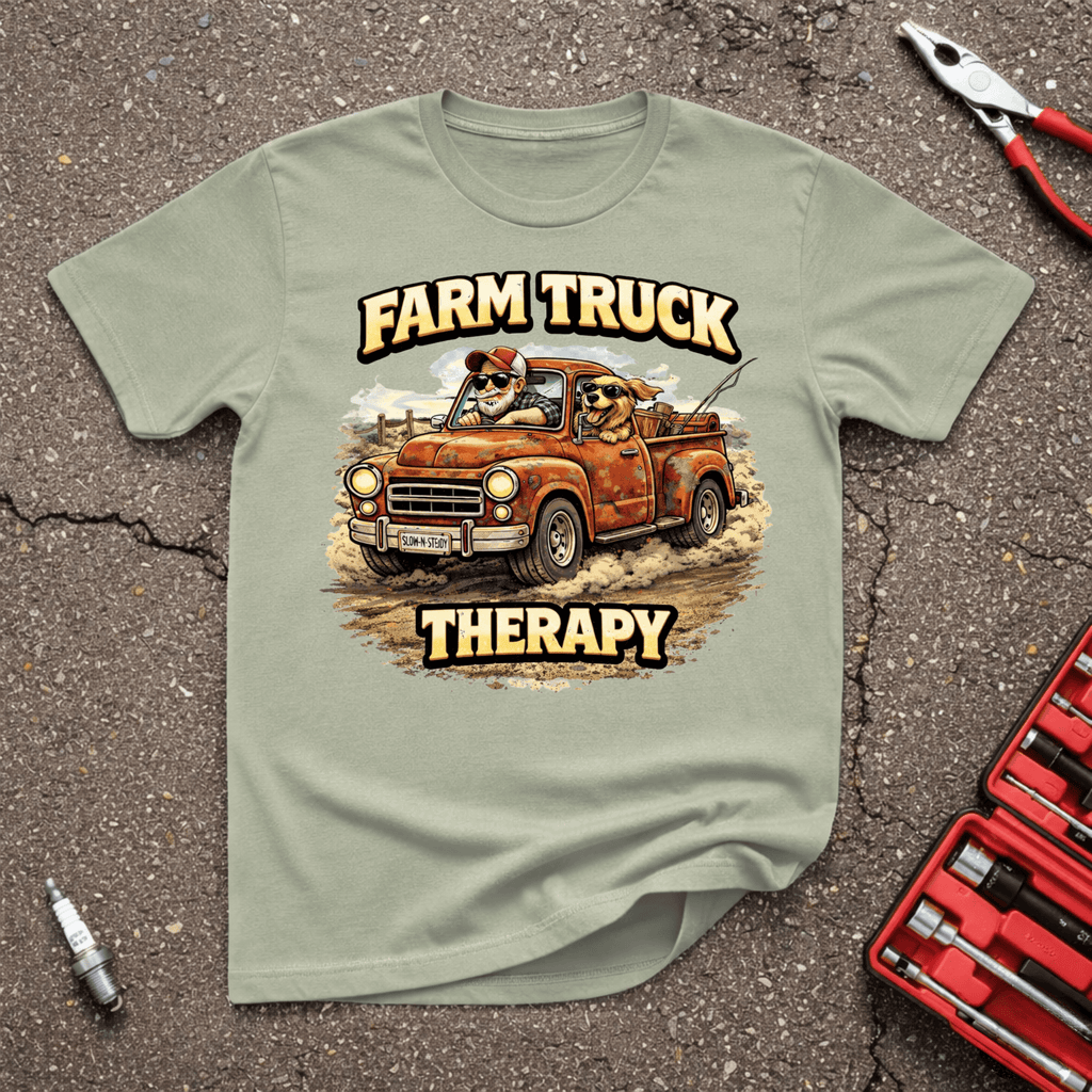 Farm Truck Therapy T-Shirt