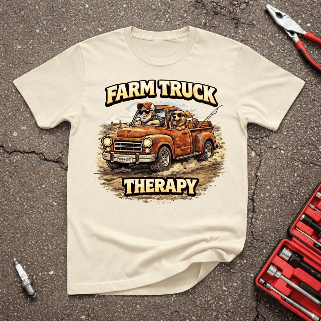 Farm Truck Therapy T-Shirt