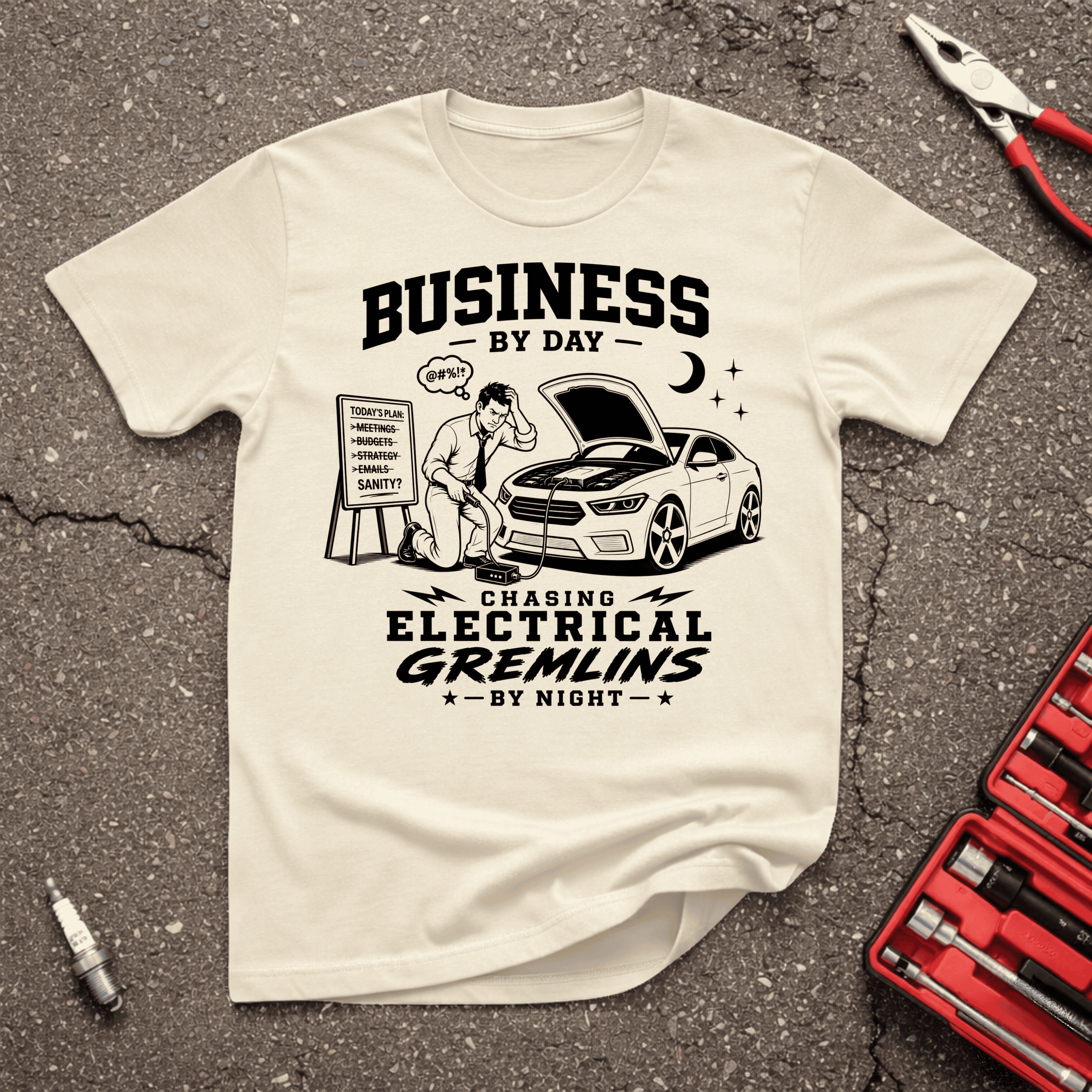 Chasing Electrical Gremlins T-Shirt