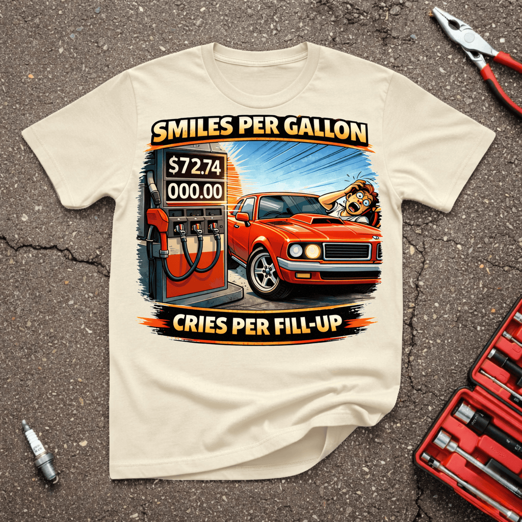 Cries Per Fill-Up T-Shirt