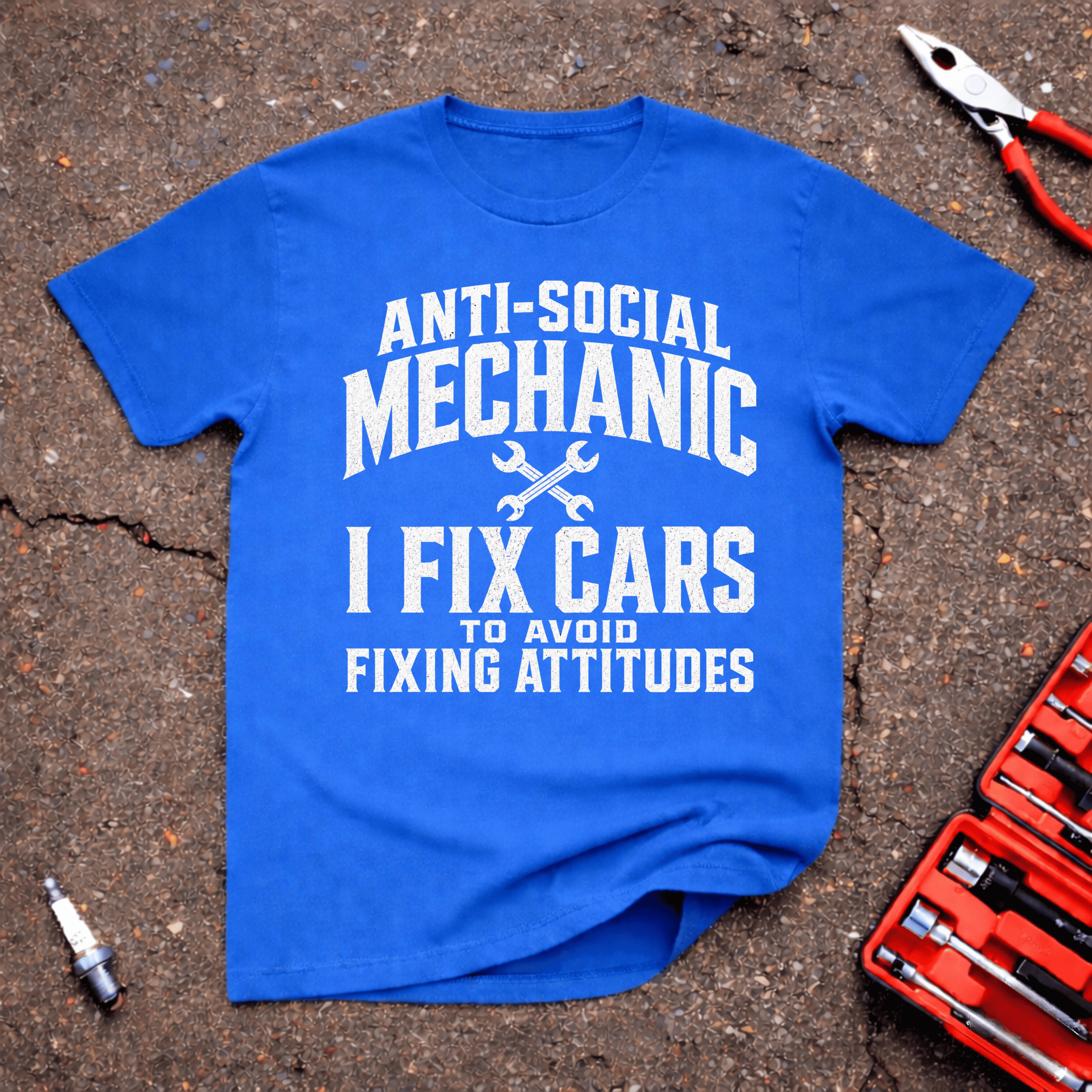 Anti-Social Mechanic T-Shirt