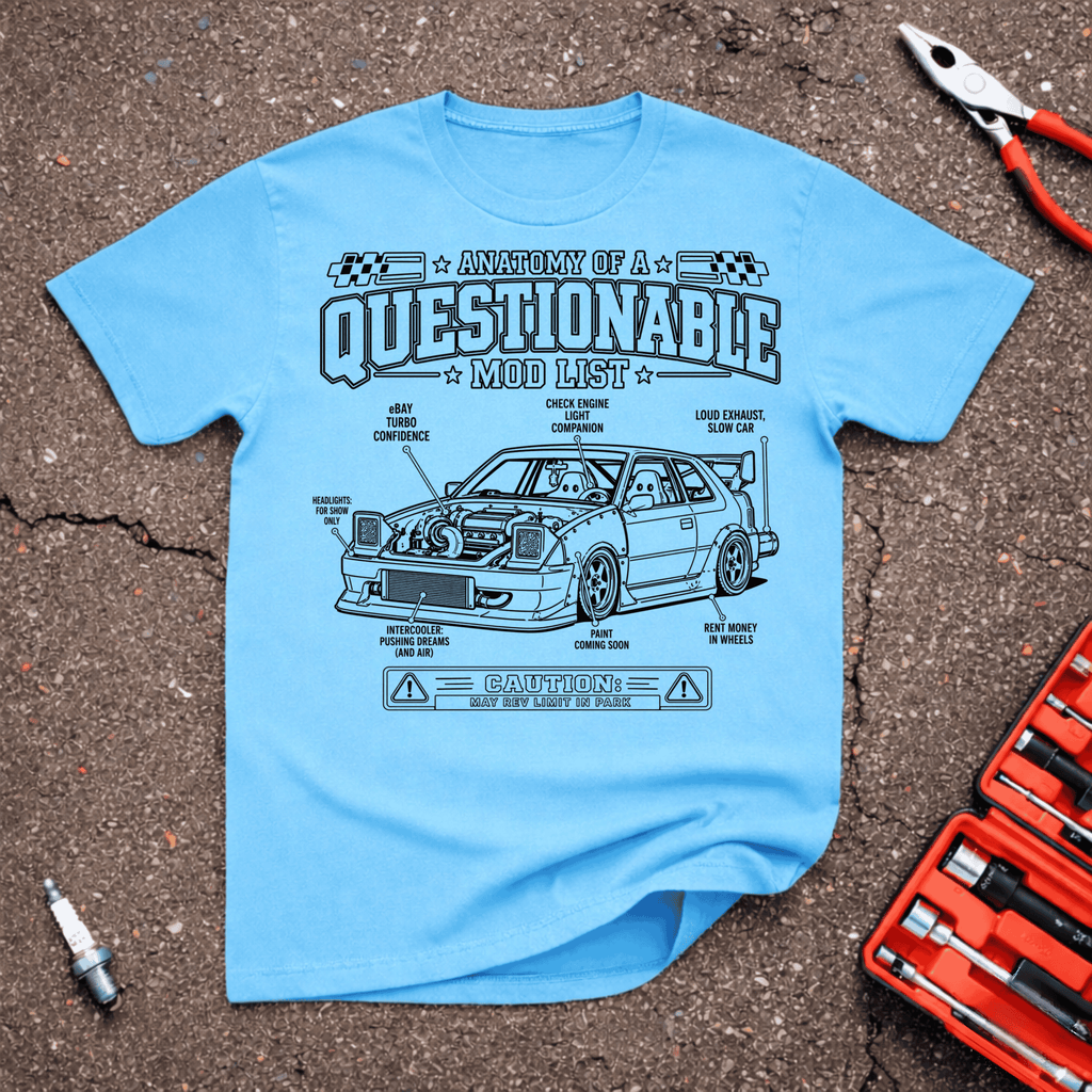 Questionable Mod List T-Shirt