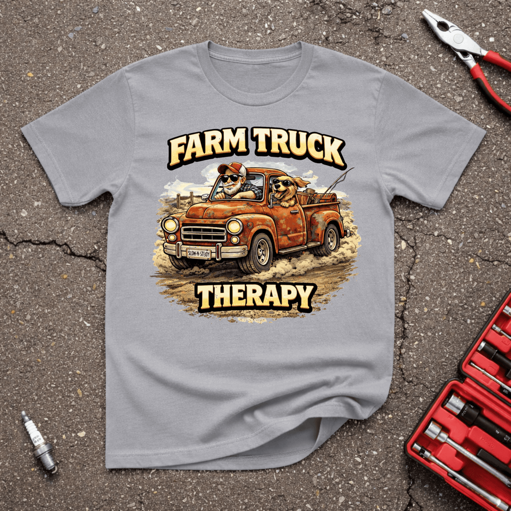 Farm Truck Therapy T-Shirt