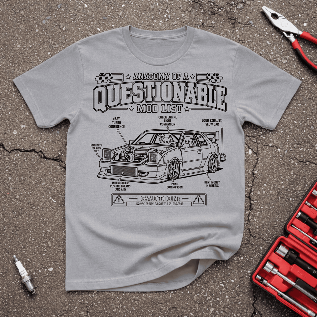 Questionable Mod List T-Shirt